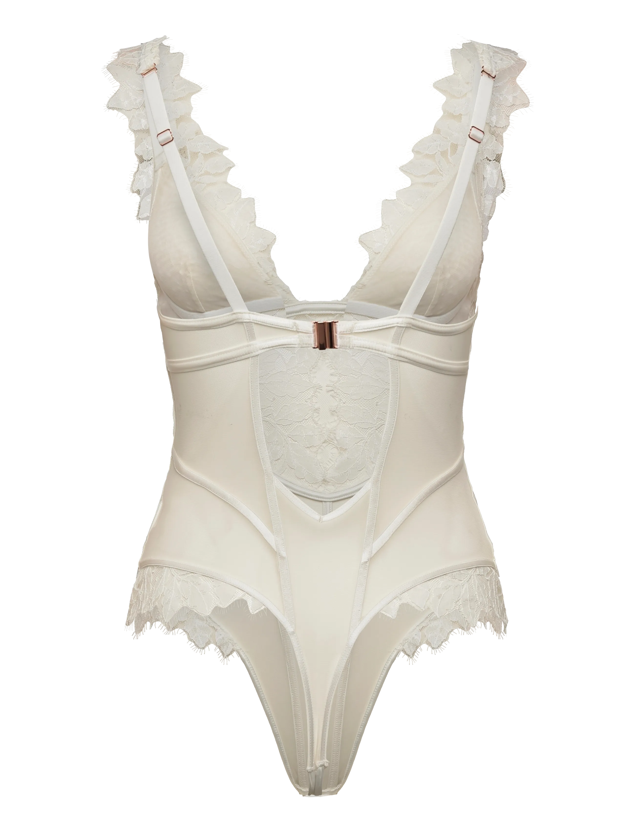 Hunkemöller - Grace Body - bodyt & alusmekot - snow white - 1