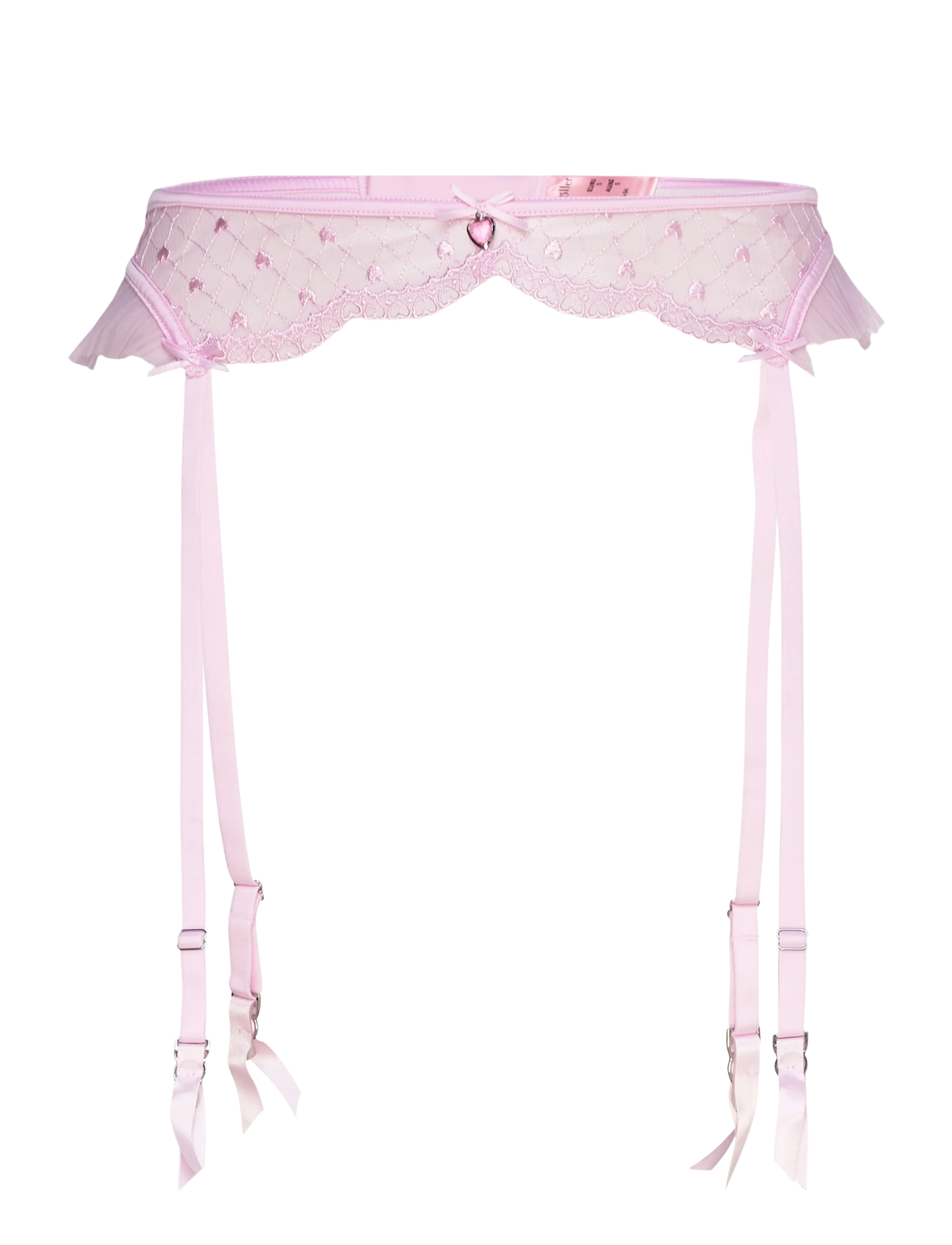 Hunkemöller Cordelie Suspender - Hofteholdere - PIROUETTE / pink/rose