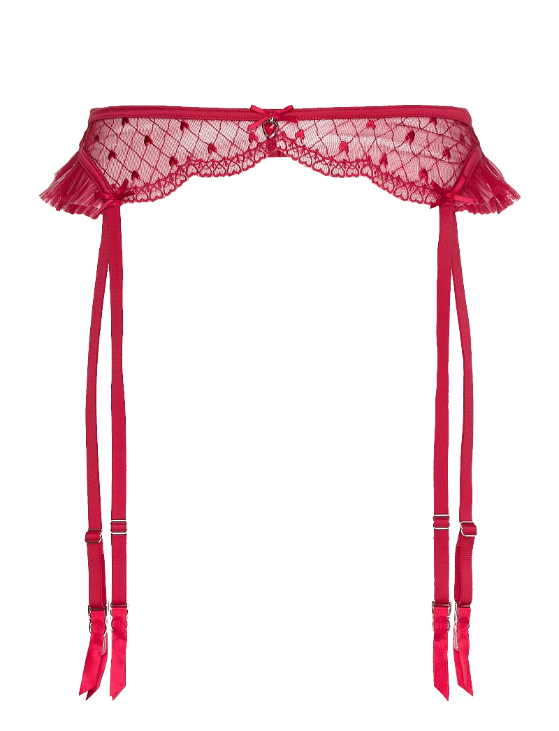 Hunkemöller - Cordelie Suspender - sukahoidjad - chili pepper - 1