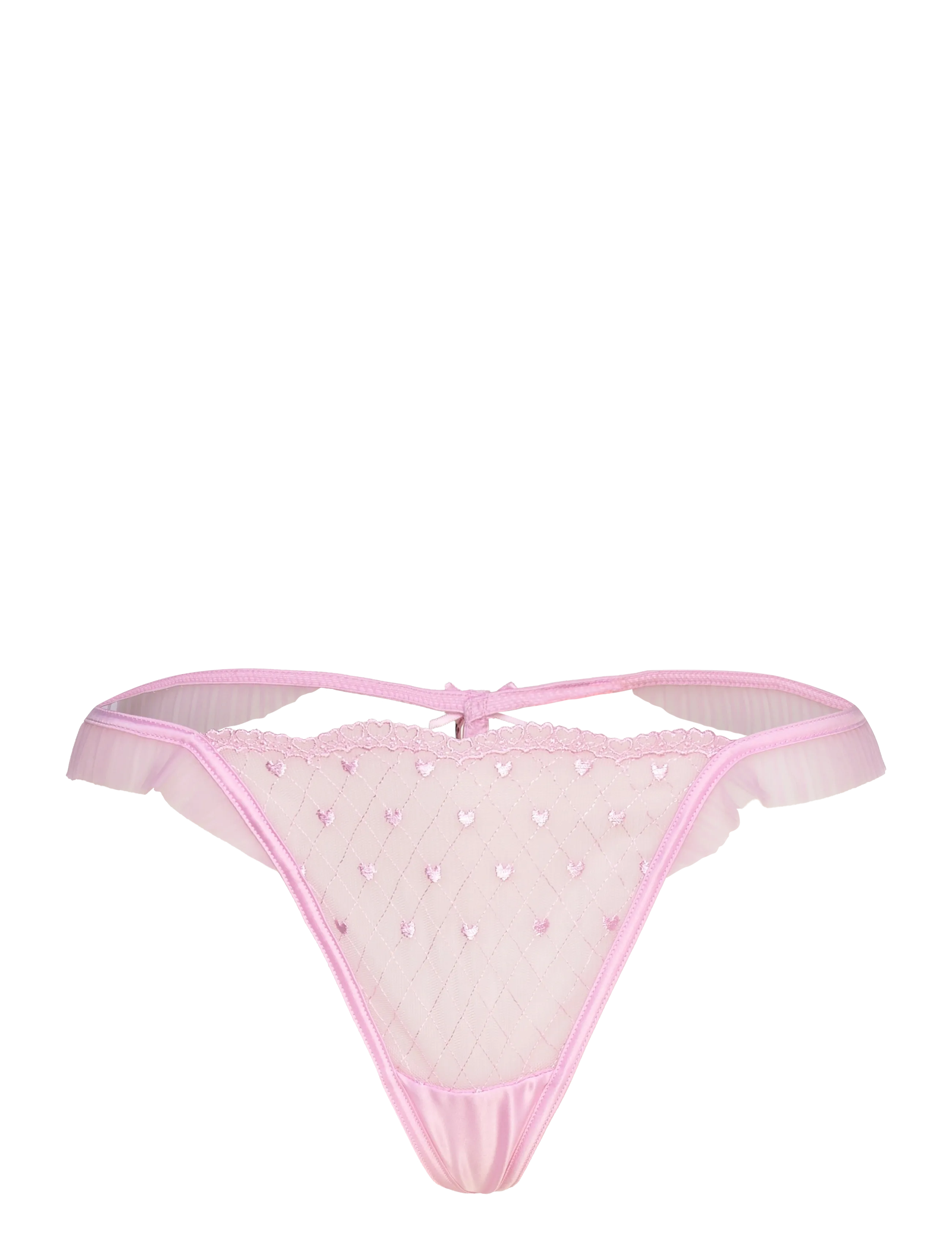 HUNKEMÖLLER Cordelie Hl T String Pink - L - Damen