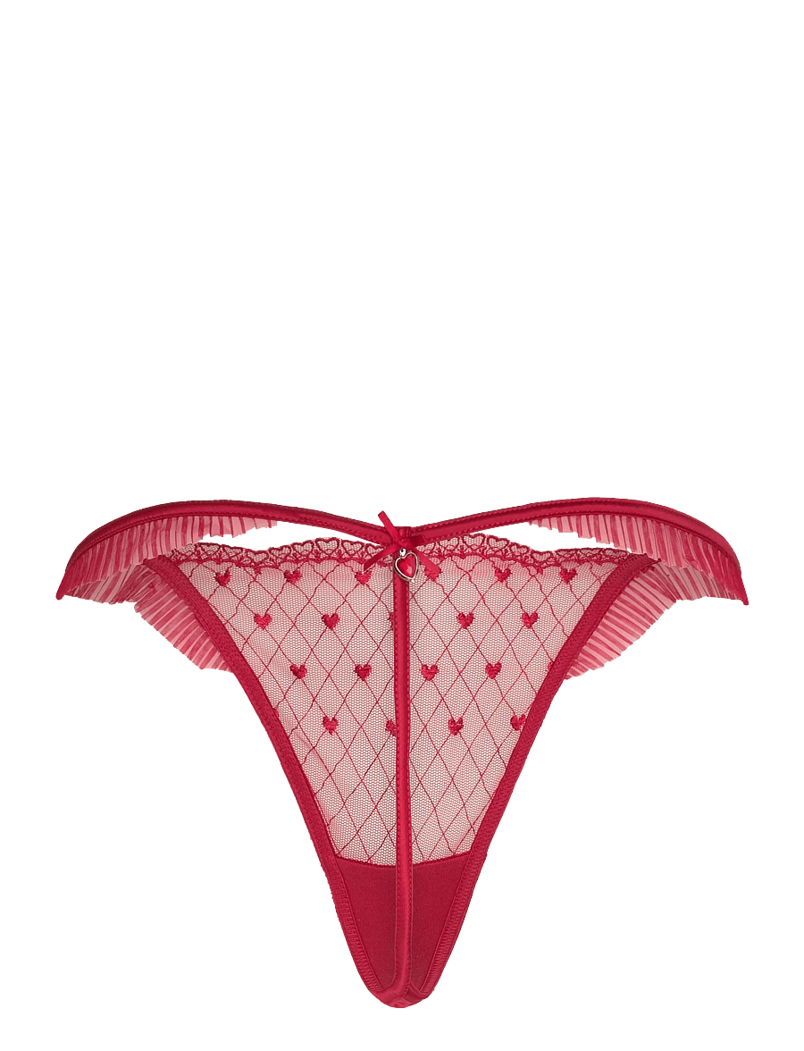 Hunkemöller - Cordelie Hl T String - stringtrosor - chili pepper - 2