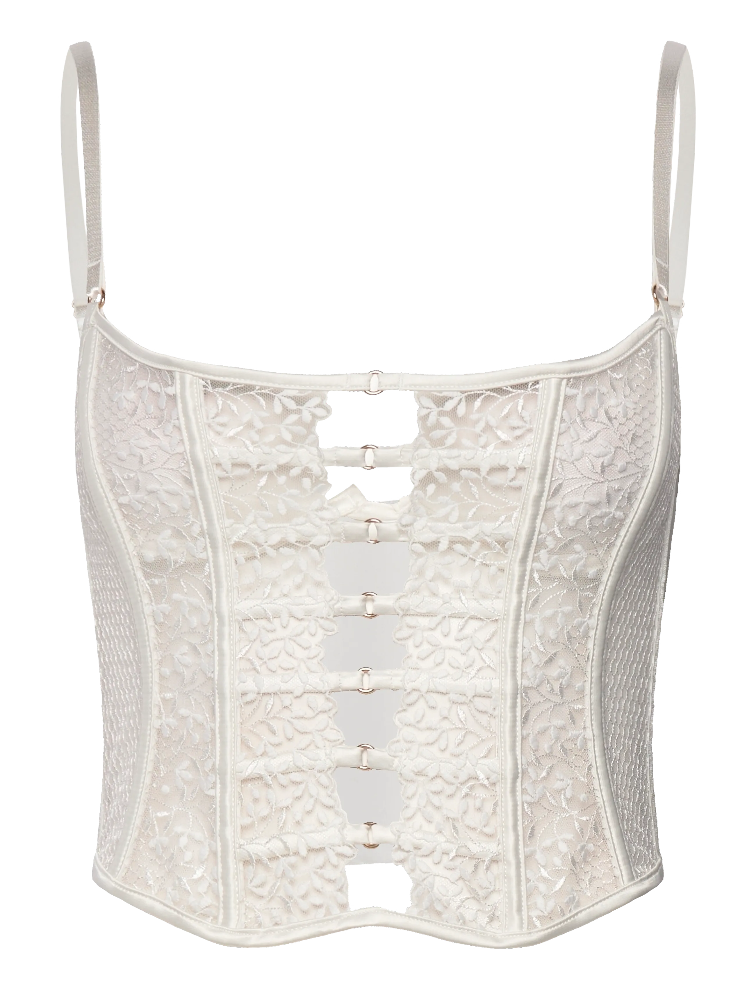 HUNKEMÖLLER Kristina Up Bustier Weiß - Dx70 - Damen