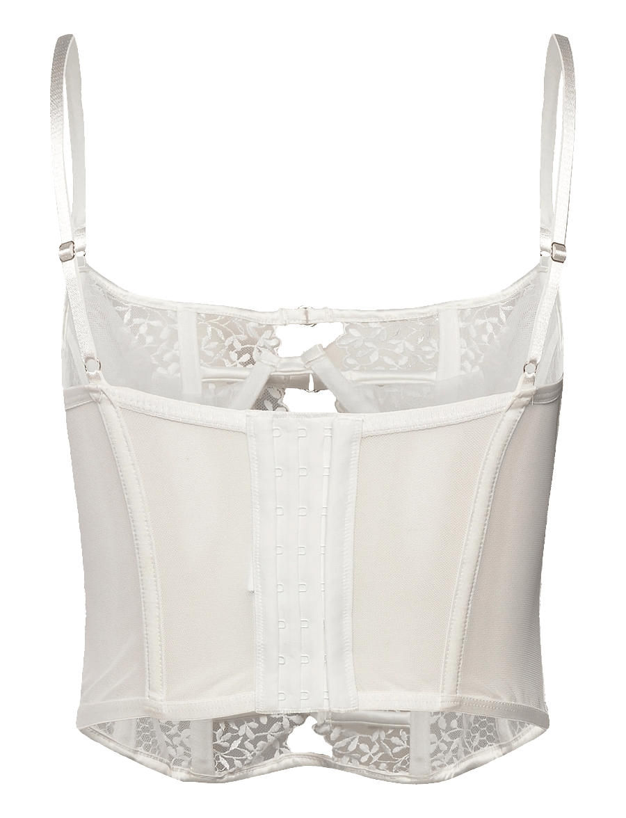Hunkemöller - Kristina Up Bustier - beha's met beugels - snow white - 1