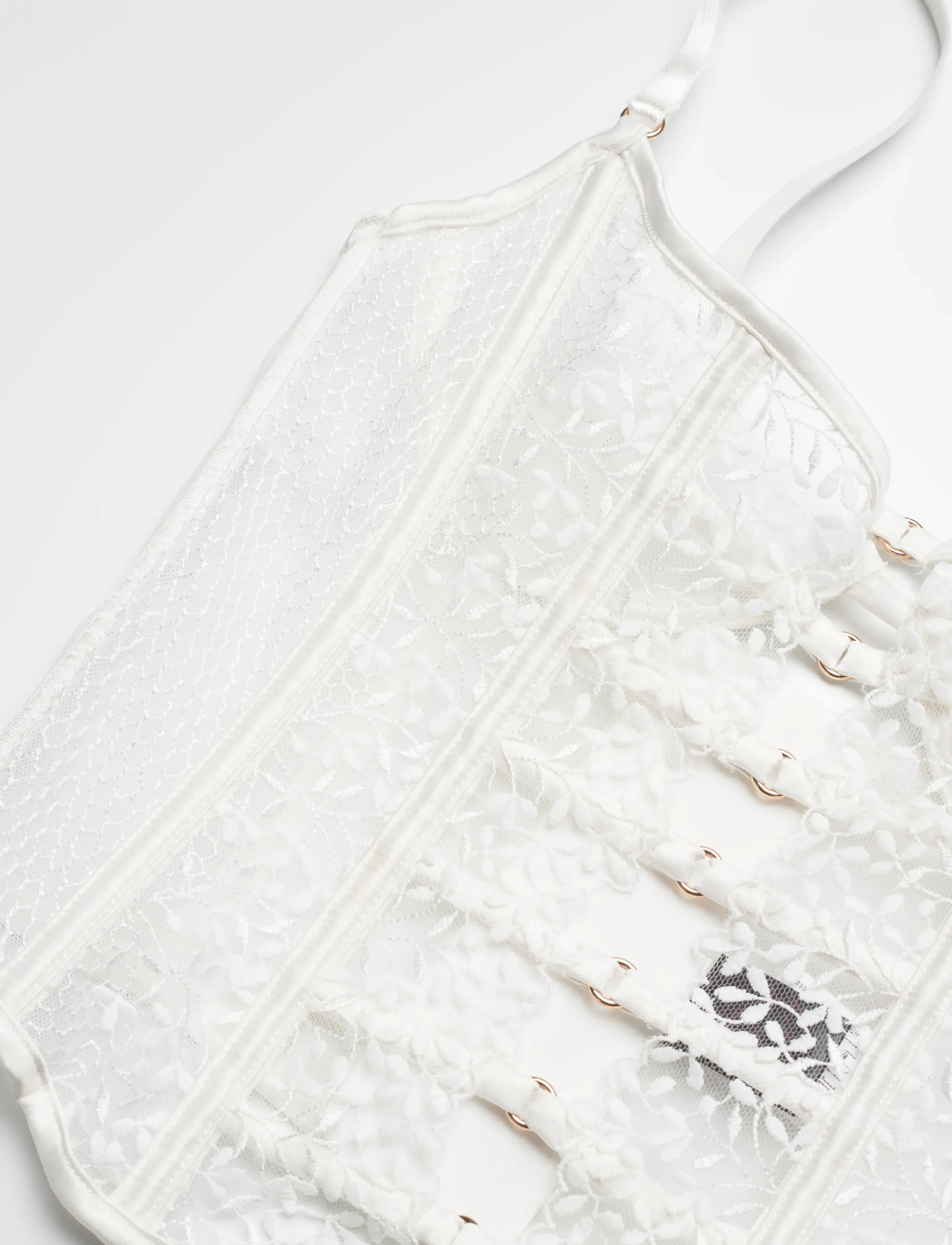 Hunkemöller - Kristina Up Bustier - beha's met beugels - snow white - 2