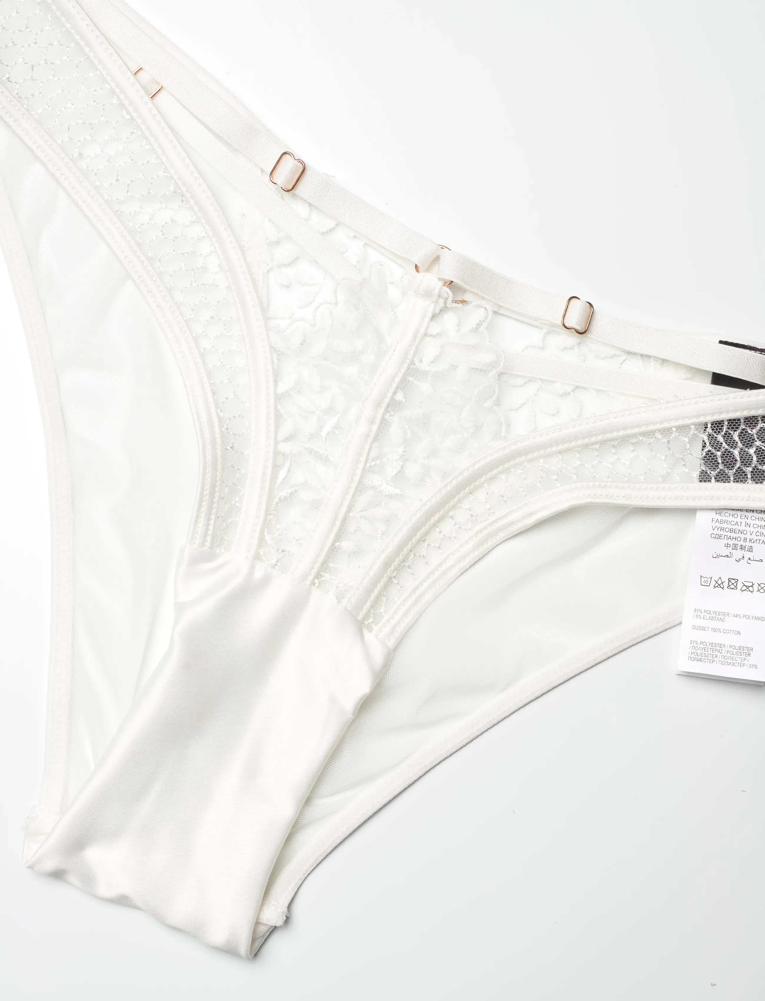 Hunkemöller - Kristina Hl Brazilian R - brazilian-nærbuxur - snow white - 2