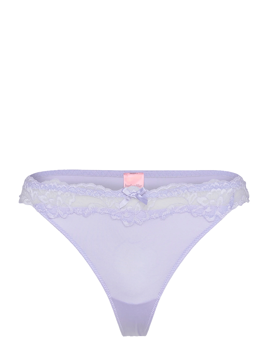 Hunkemöller - Lace & Shine String R - tangas - baby lavender - 0