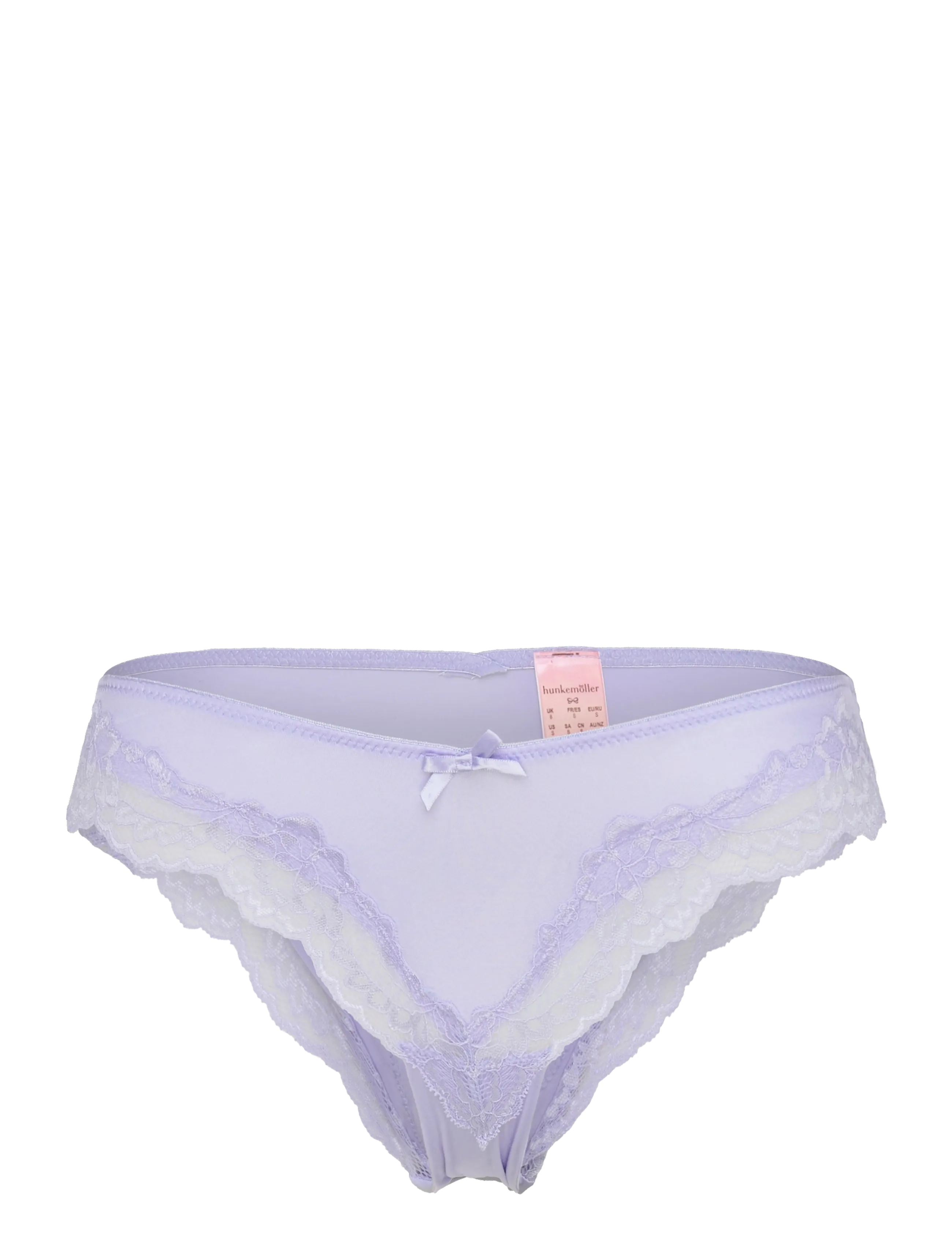 Hunkemöller Lace & Shine Hl Deep V Braz - Pakkumised - BABY LAVENDER / white