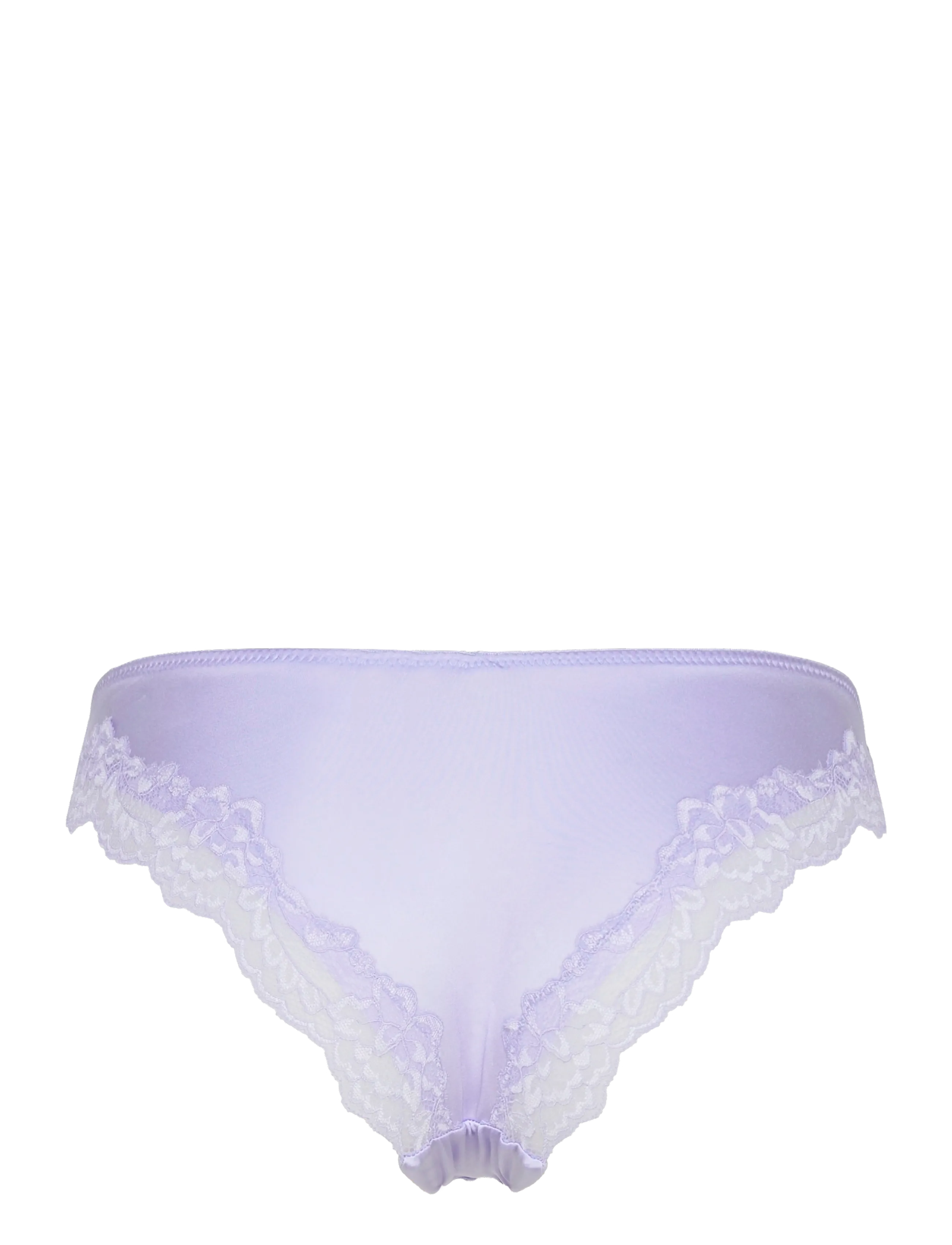Hunkemöller - Lace & Shine Hl Deep V Braz - brazilian slips - baby lavender - 1