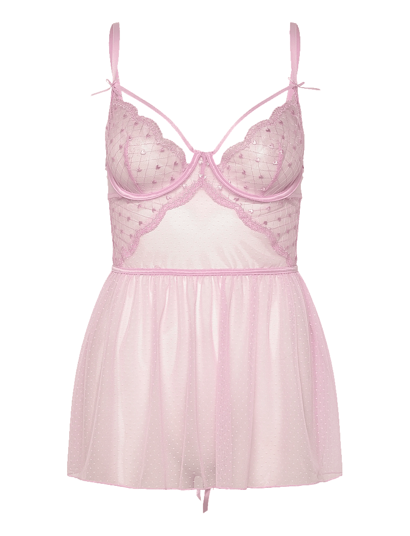 Hunkemöller - Cordelie Babydoll - traadiga rinnahoidjad - pirouette - 1