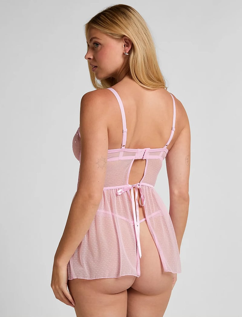 Hunkemöller - Cordelie Babydoll - traadiga rinnahoidjad - pirouette - 5