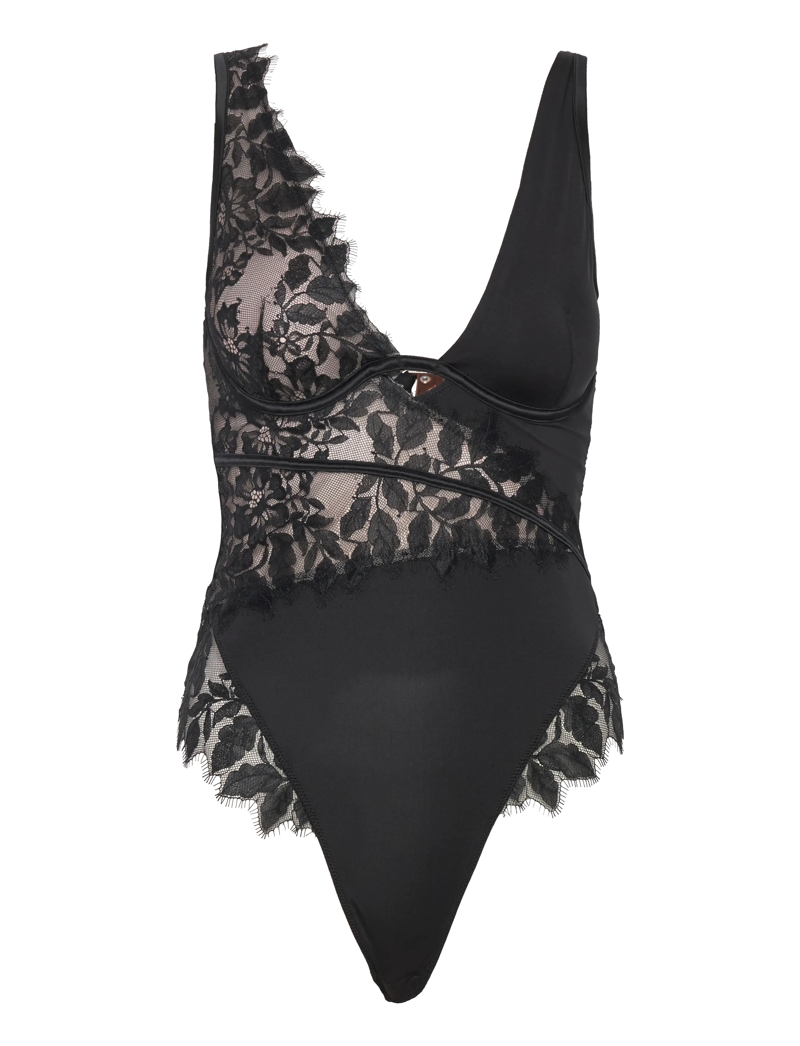 Hunkemöller Malou Body - Underkläder - CAVIAR / black