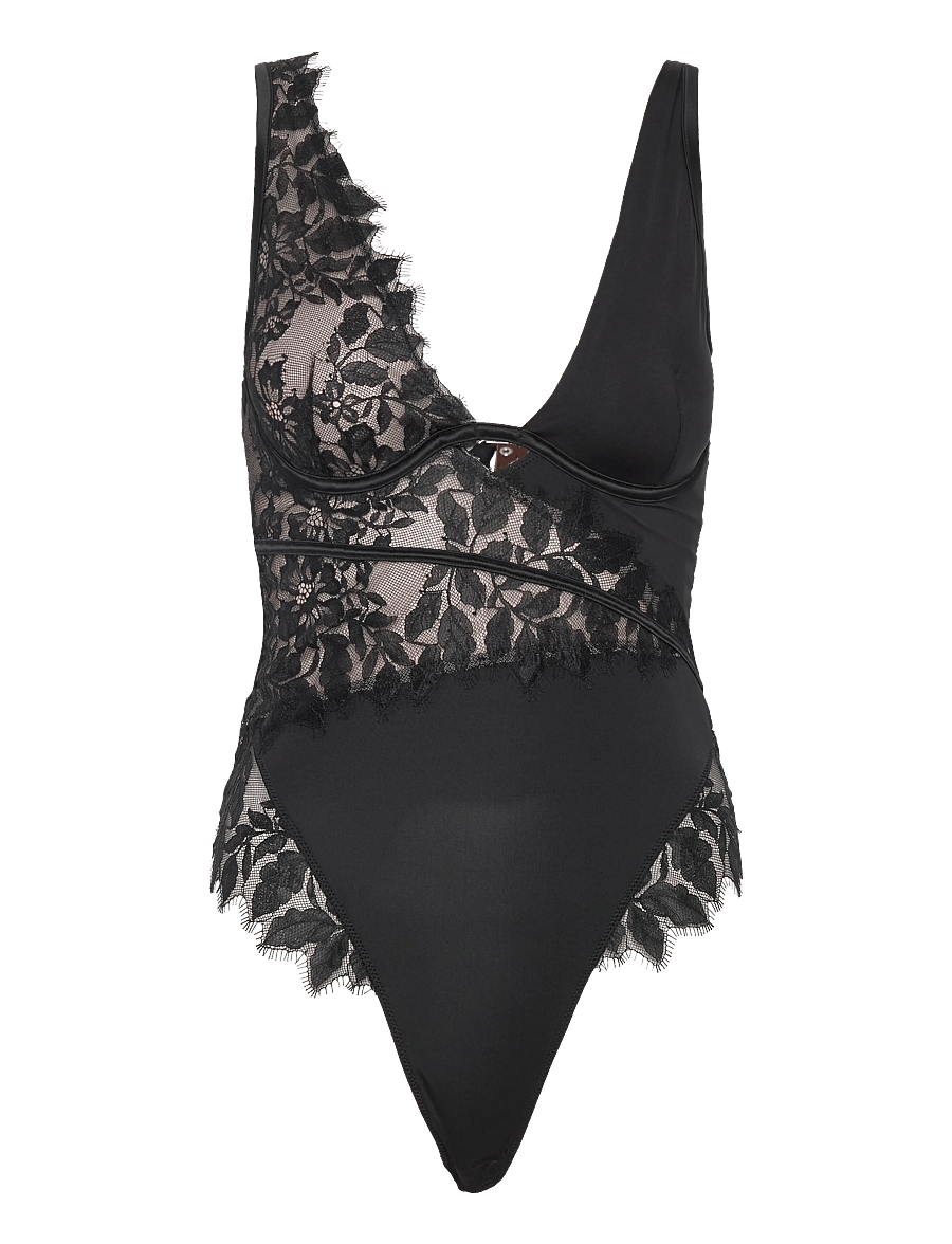 Hunkemöller - Malou Body - besondere anlässe - caviar - 0