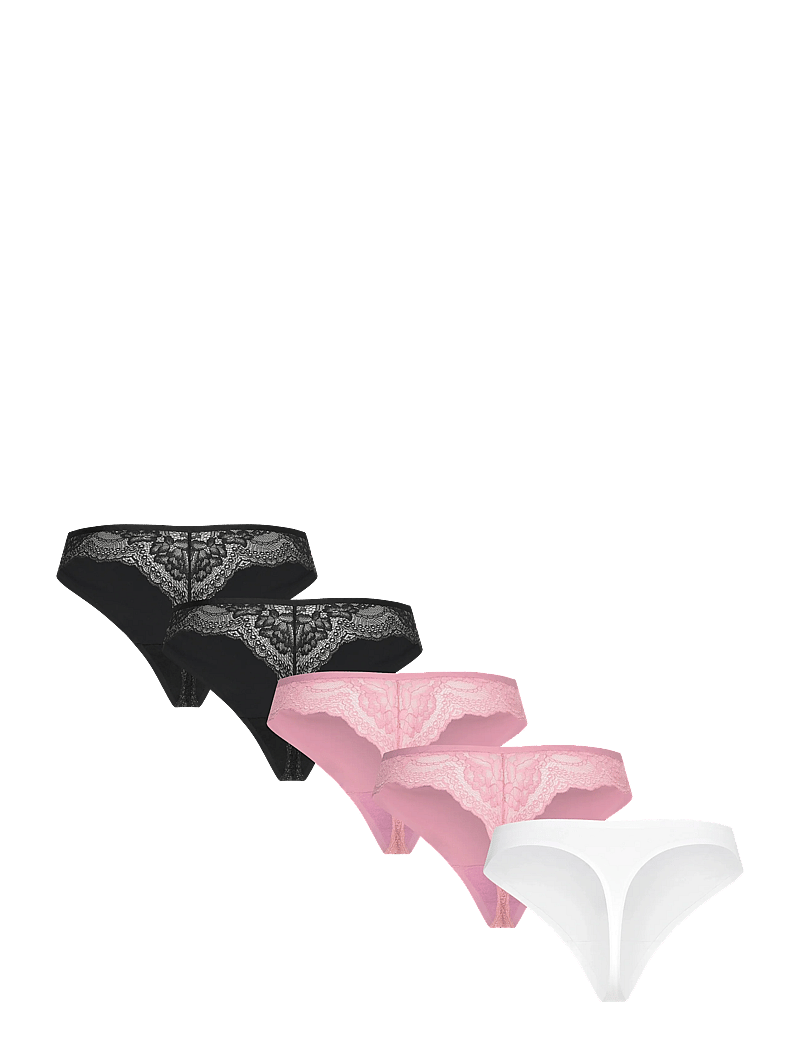 Hunkemöller - 5-Pack Invisible String - seamless panties - lilas - 3