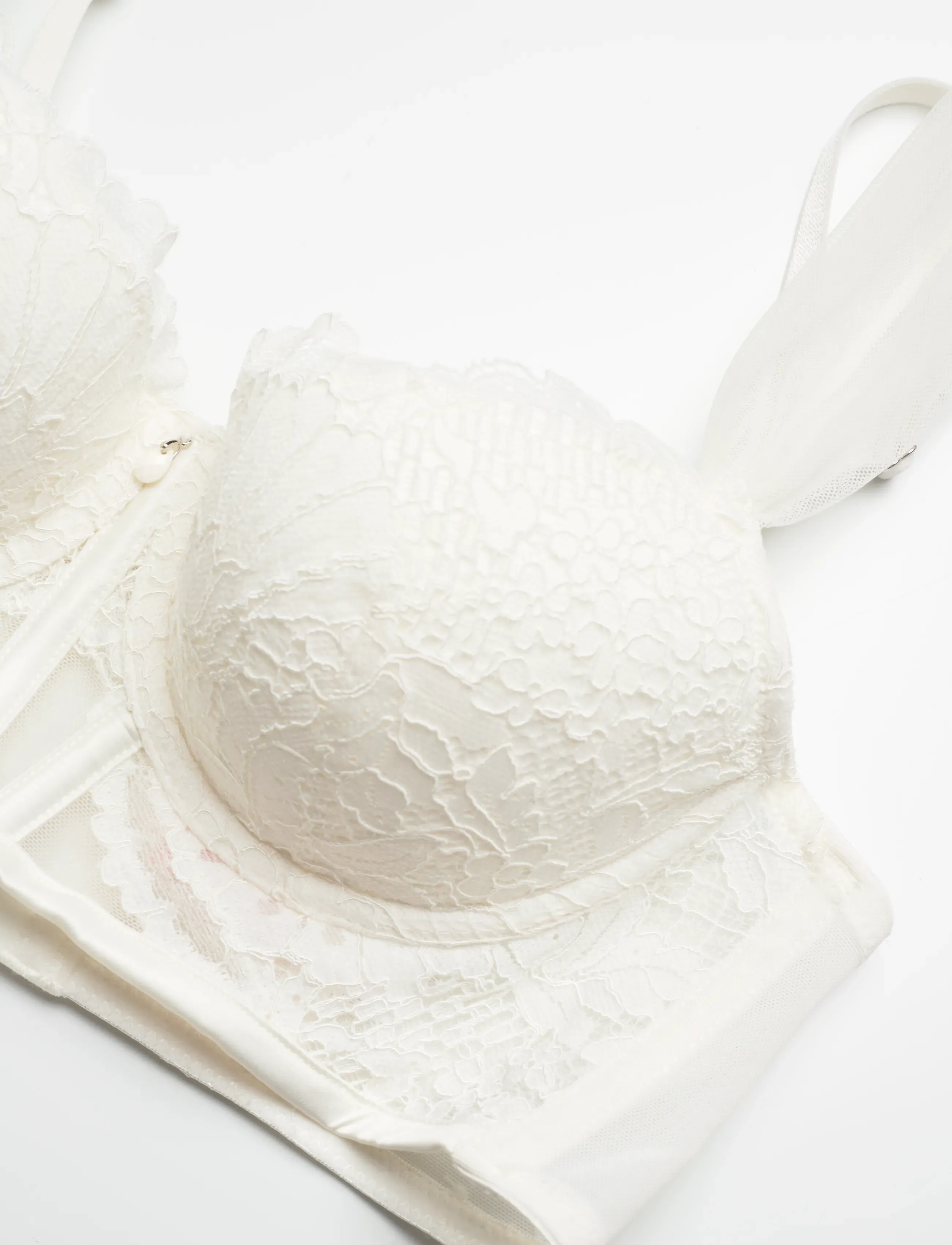 Hunkemöller - Whitney Pd Ll - beha's met beugels - snow white - 2