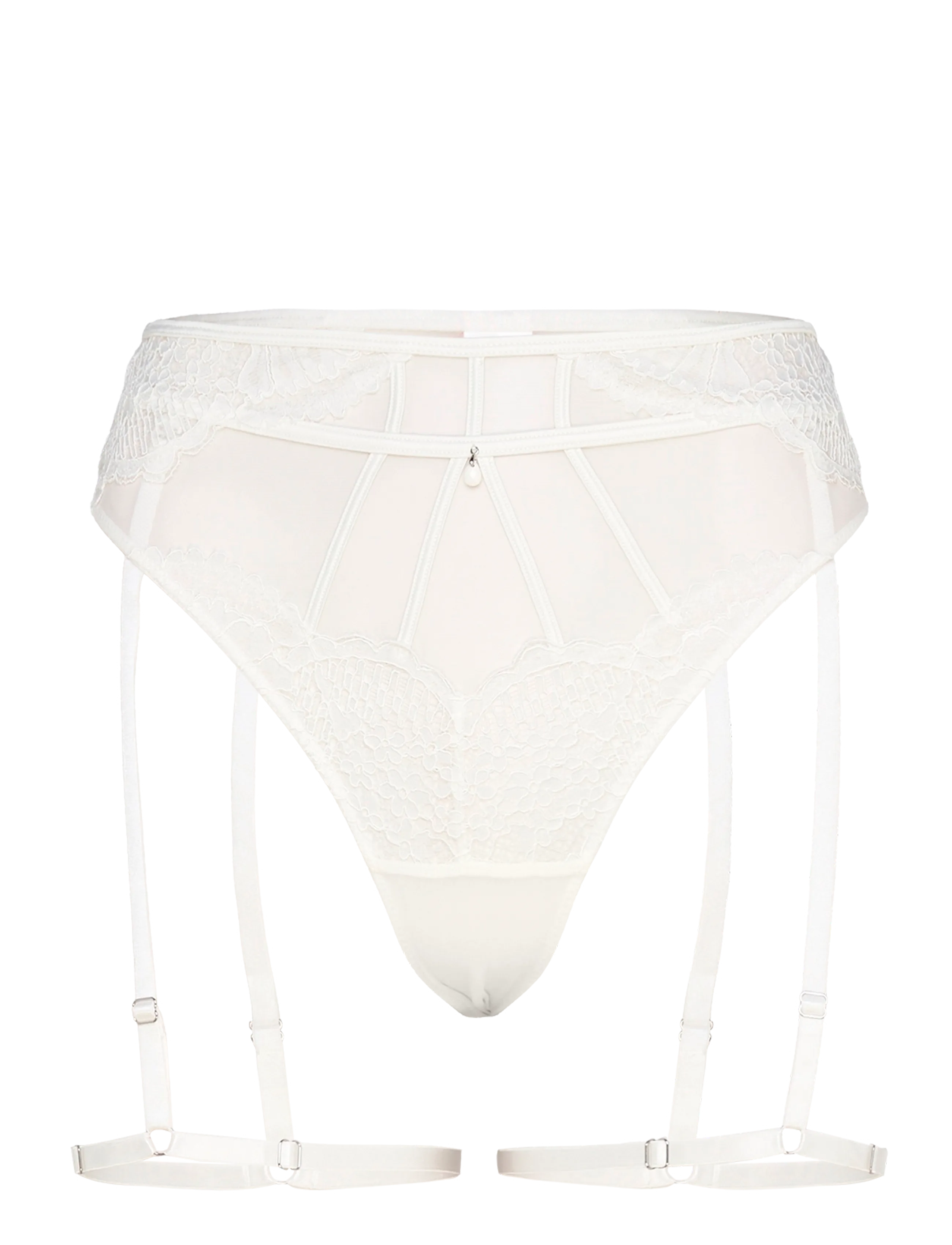 Hunkemöller Whitney Hw Hl Sb String - Stringtrusser - SNOW WHITE / white