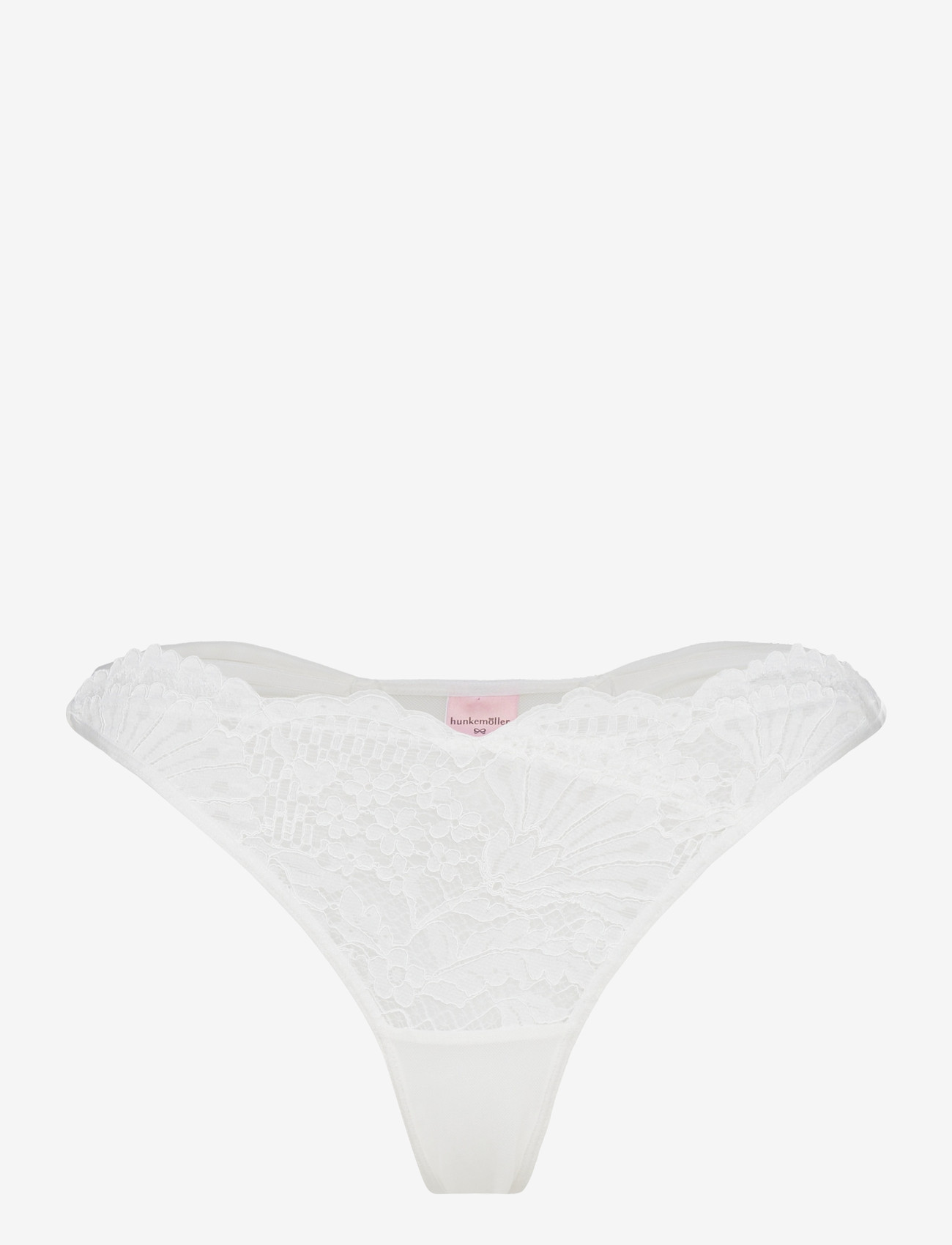 Hunkemöller - Whitney Hl String T - stringtrosor - snow white - 0