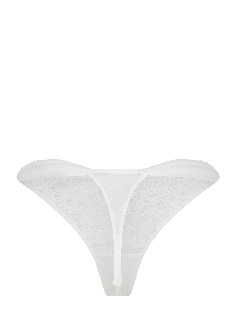 Hunkemöller - Whitney Hl String T - stringtrosor - snow white - 1