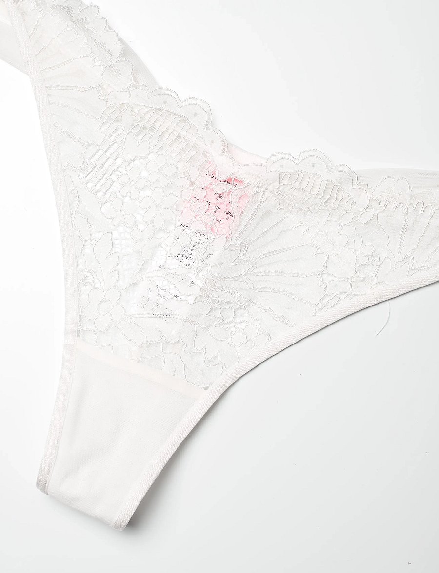 Hunkemöller - Whitney Hl String T - tangas - snow white - 2