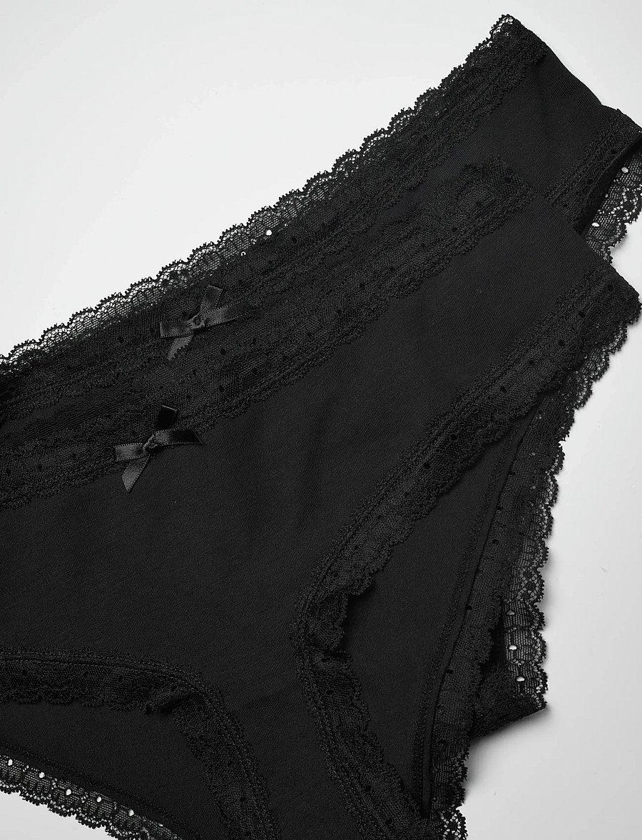 Hunkemöller - GEORGIA 2-PACK - culotte brésilienne - caviar - 4