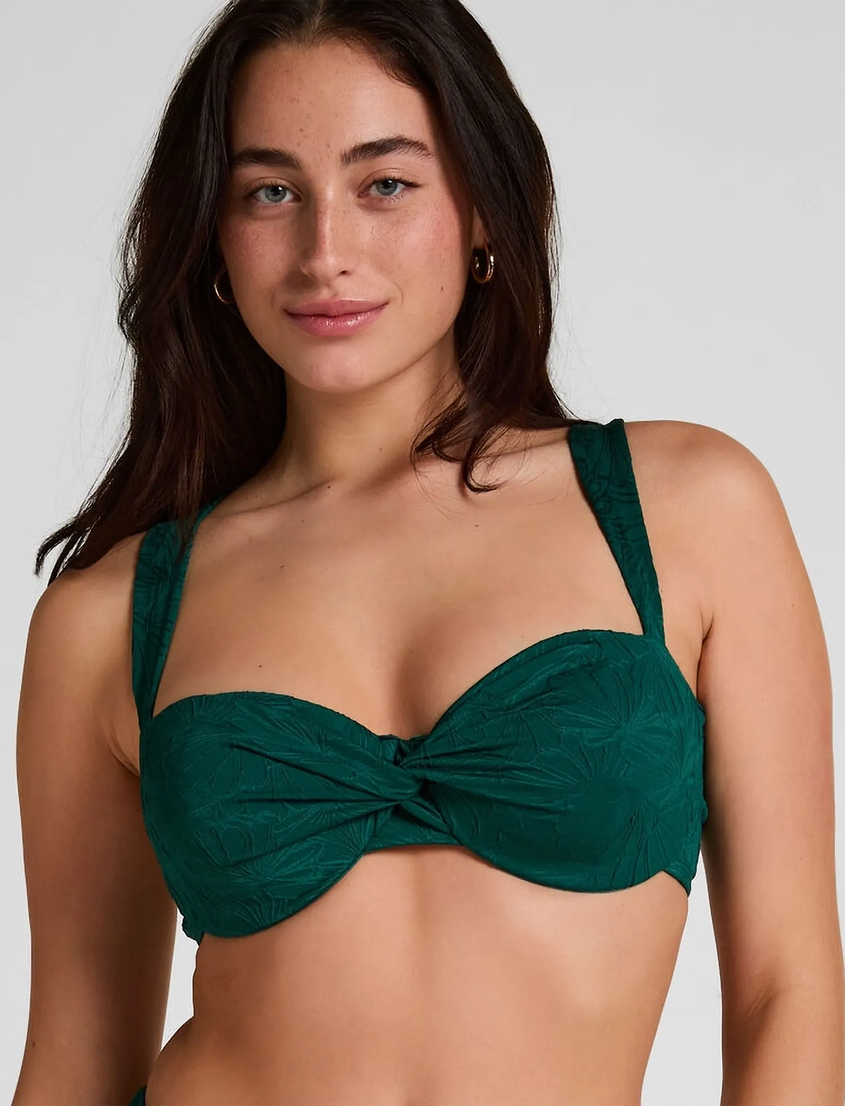 Hunkemöller AZUA UB - Vaatteet - BOTANICAL GARDEN / green