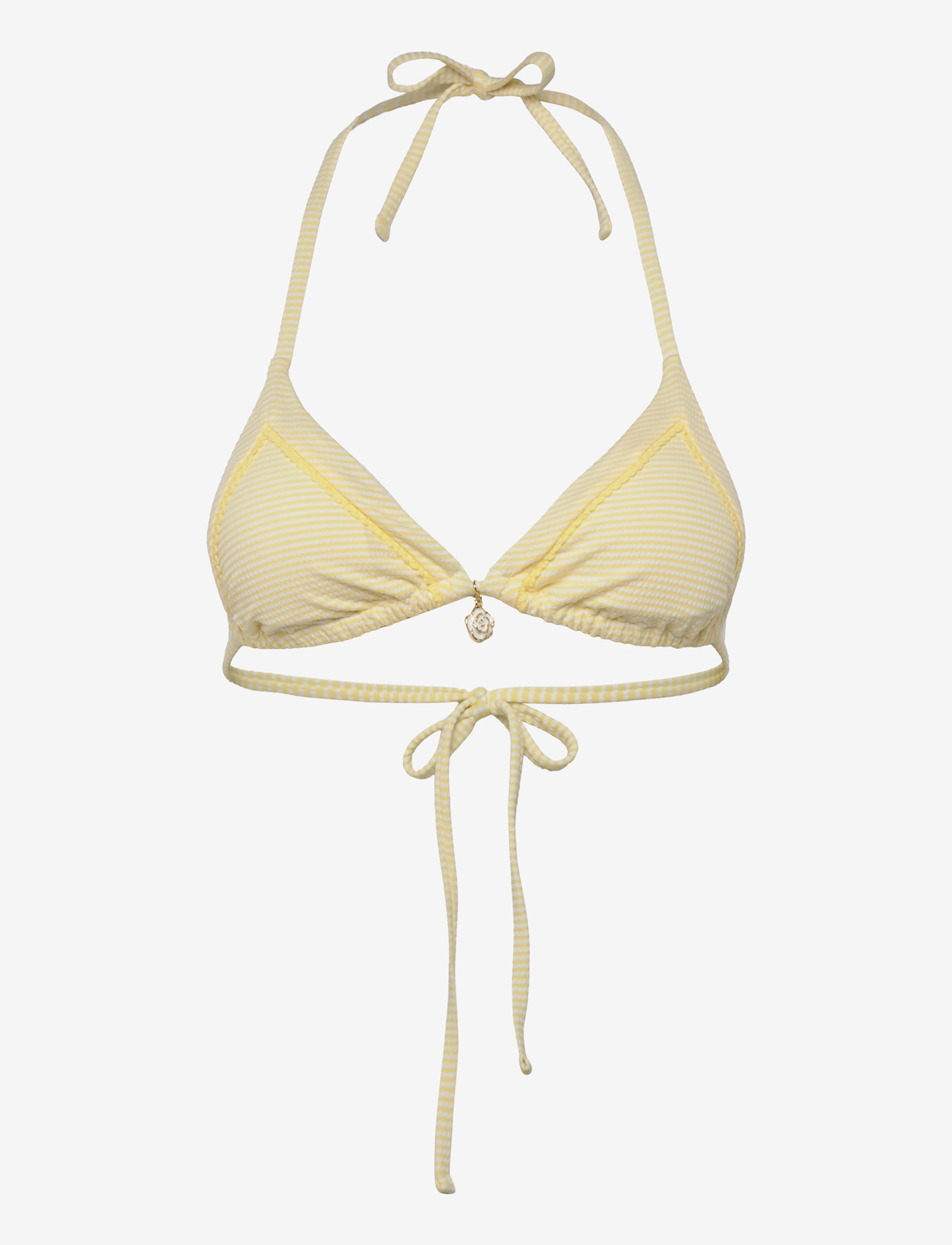 Hunkemöller - MOA TRIANGLE - trīsstūra bikini augšiņa - french vanilla - 1