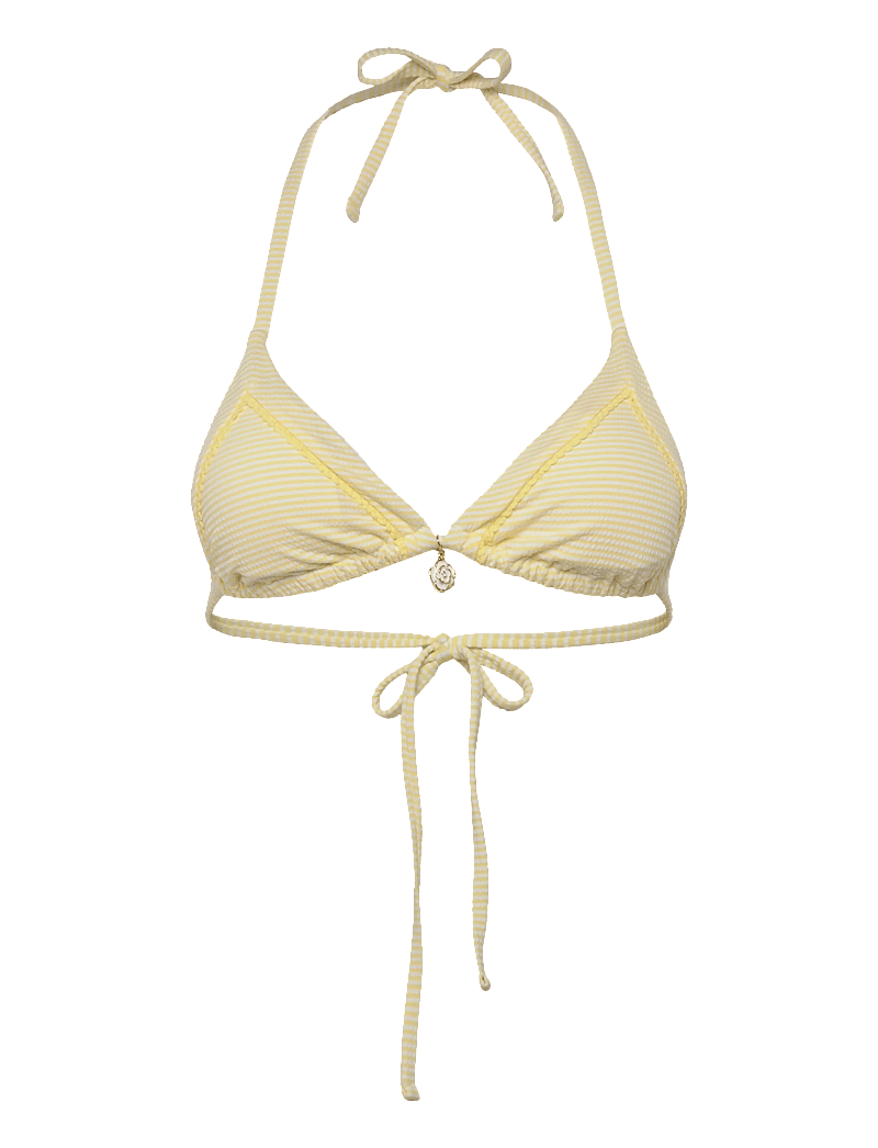 Hunkemöller - MOA TRIANGLE - trīsstūra bikini augšiņa - french vanilla - 1
