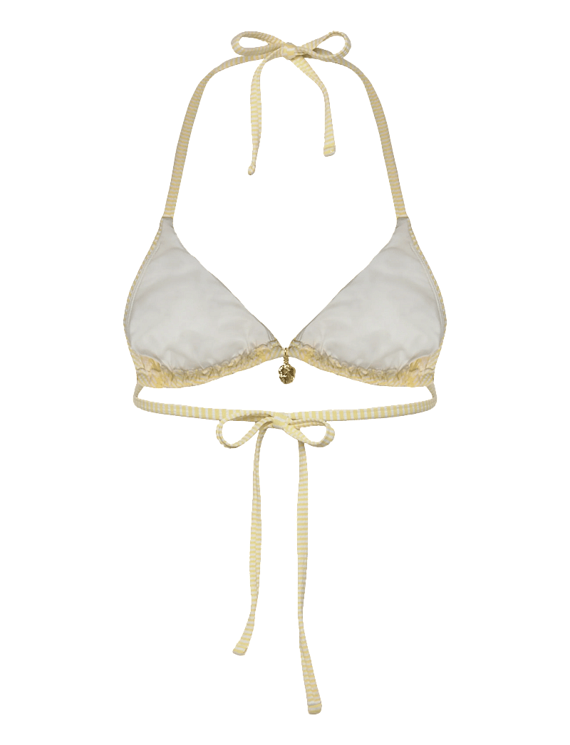 Hunkemöller - MOA TRIANGLE - trīsstūra bikini augšiņa - french vanilla - 2