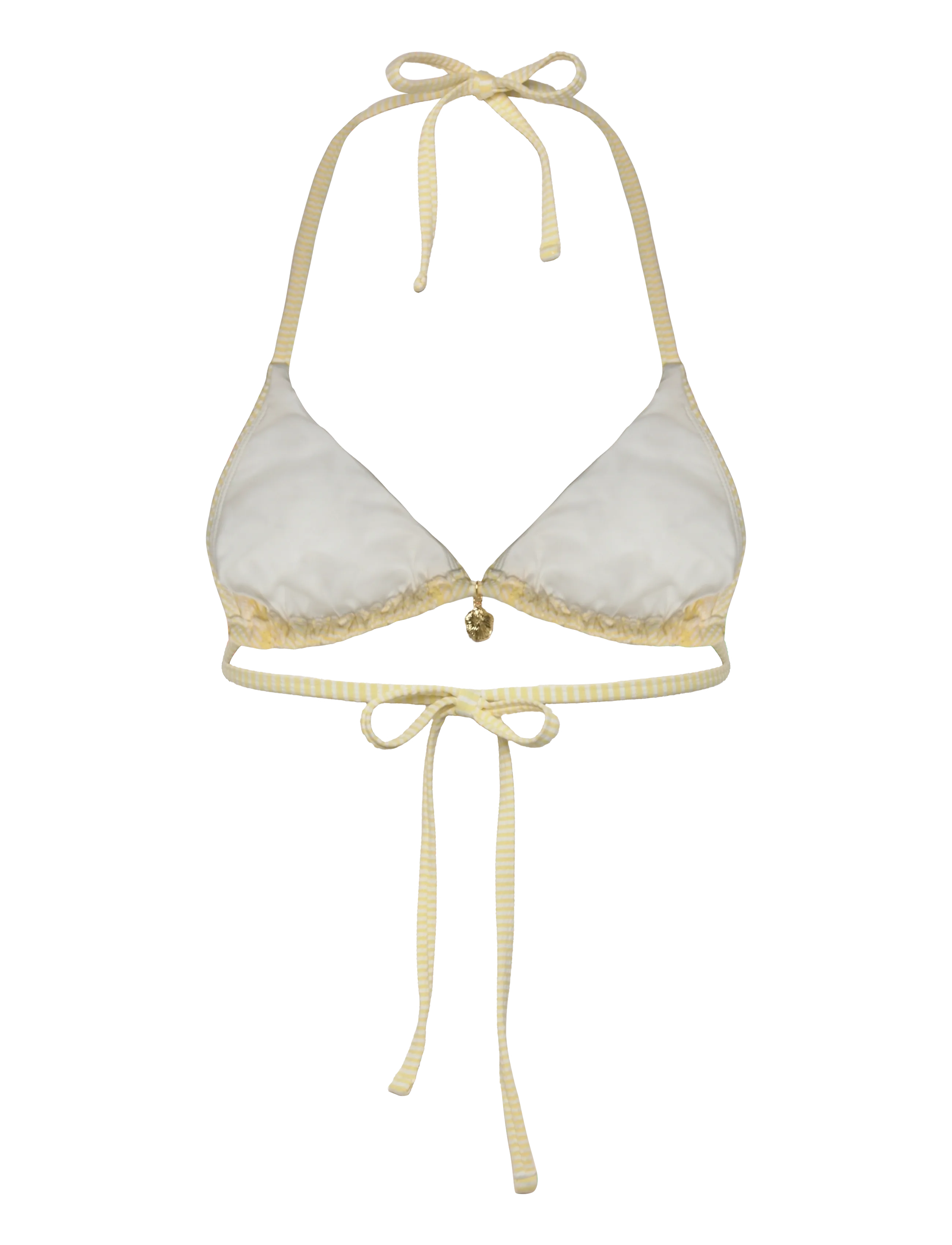 Hunkemöller - MOA TRIANGLE - kolmnurksed bikiinide ülaosad - french vanilla - 2