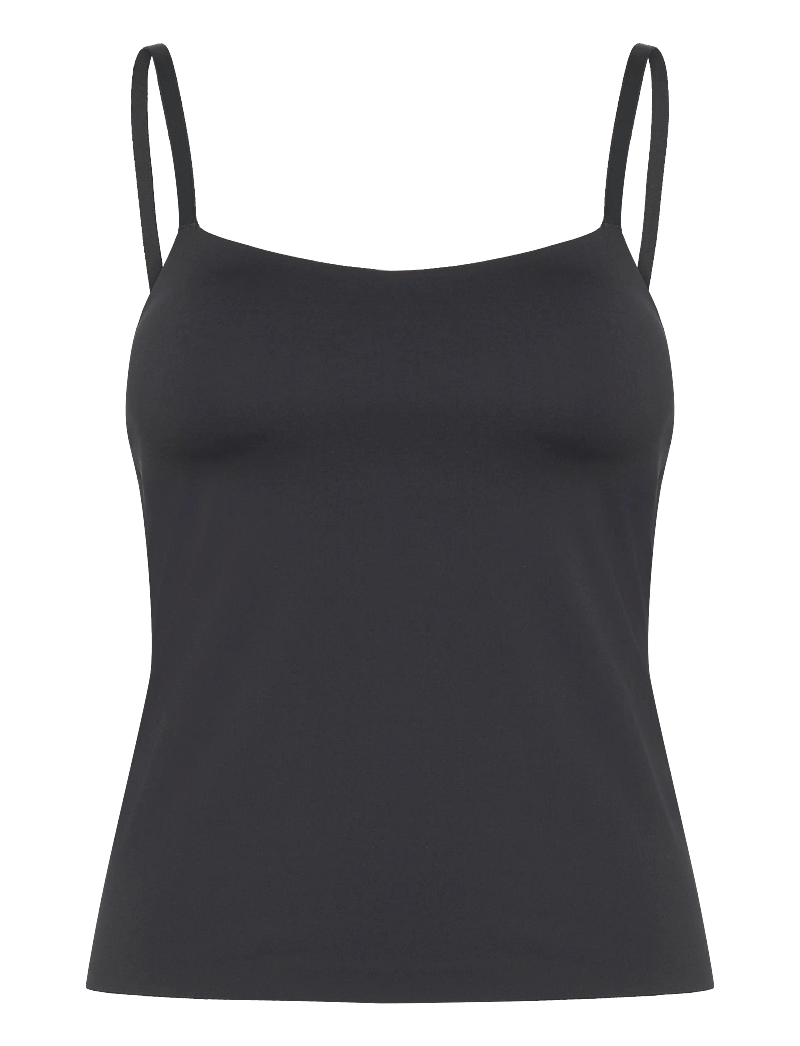 Hunkemöller - Ultimate Comfort Cami Top - tank top rinnahoidjad - caviar - 1