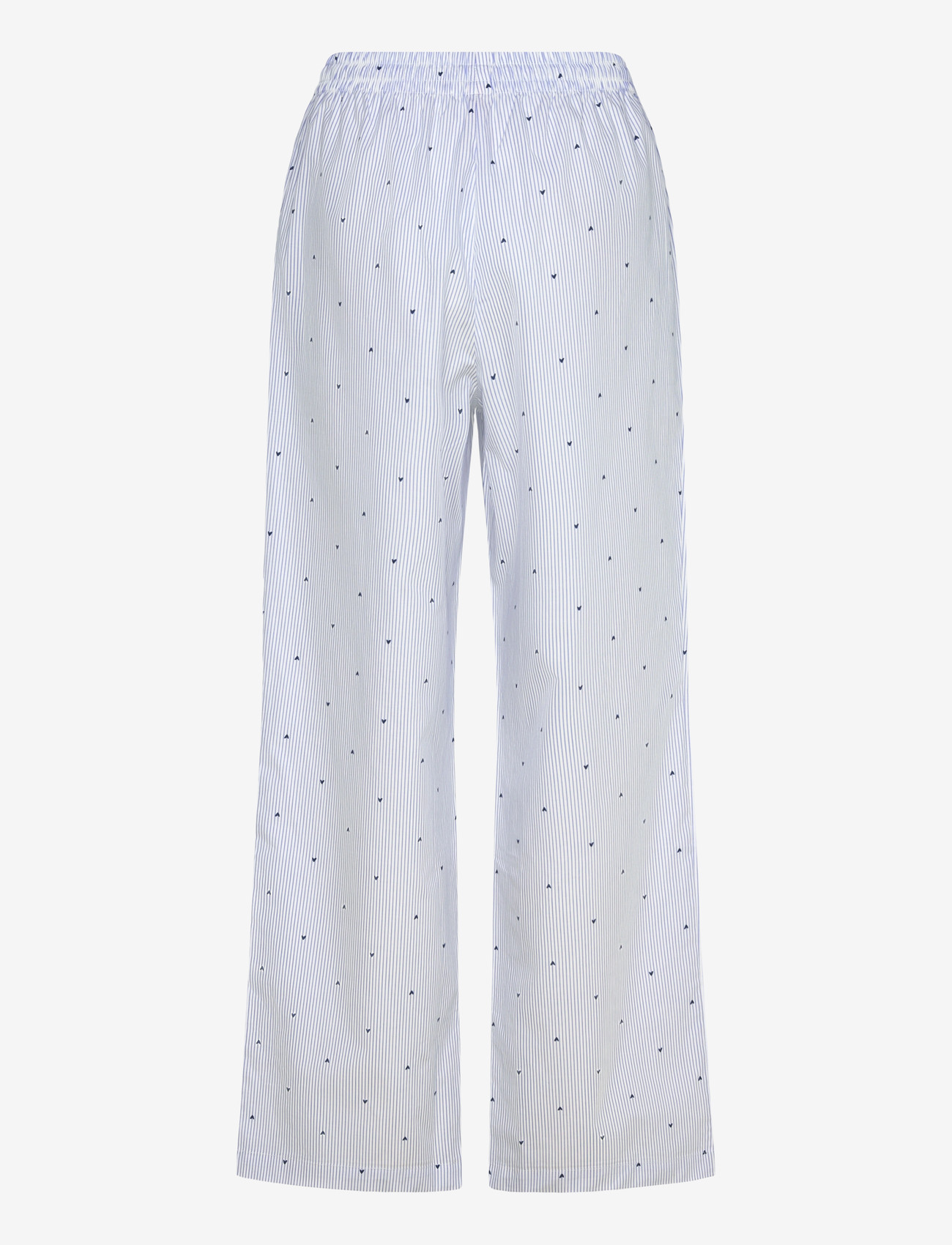 Hunkemöller - Pant Woven Co Stripe Hearts - natbukser - cornflower blue - 2