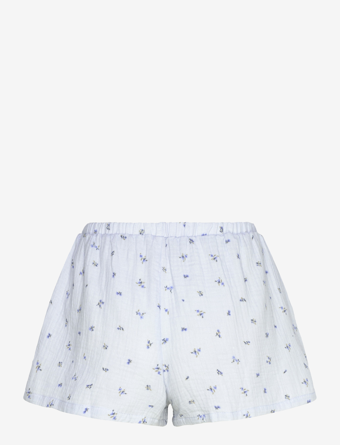 Hunkemöller - Short Muslin Flower - lühikesed vabaajapüksid - vista blue - 1