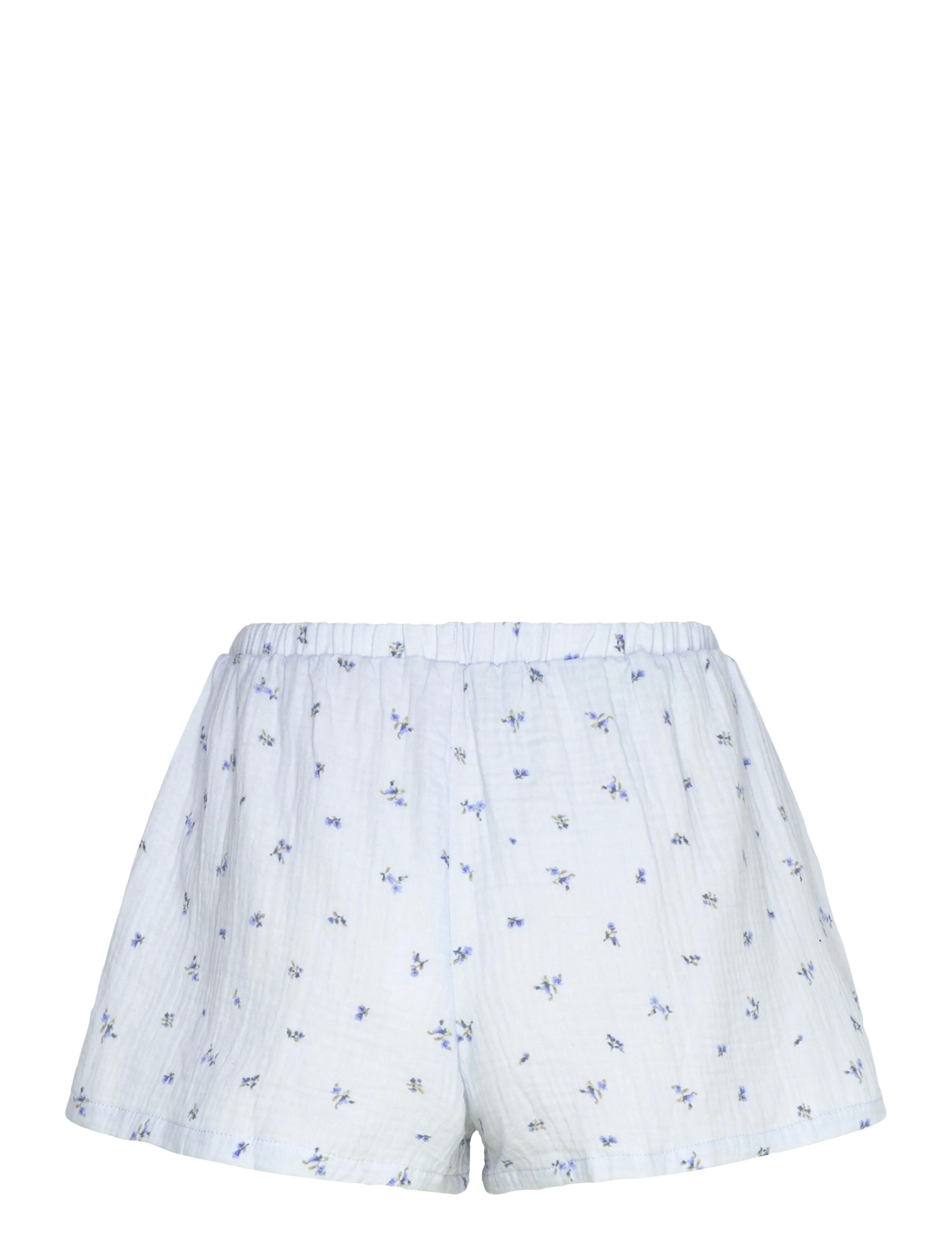 Hunkemöller - Short Muslin Flower - casual shorts - vista blue - 1