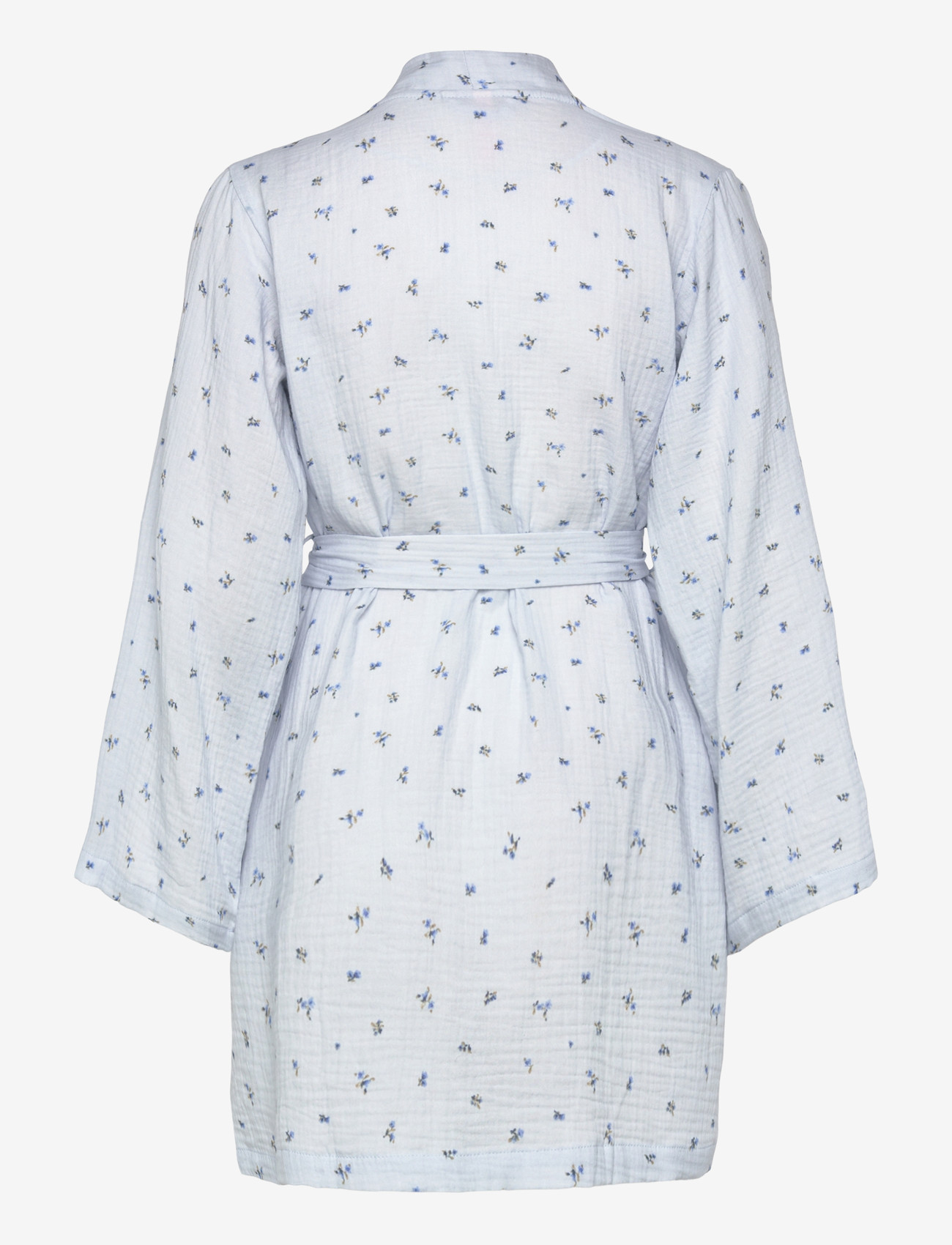 Hunkemöller - Robe Short Muslin Flower - robes - vista blue - 2