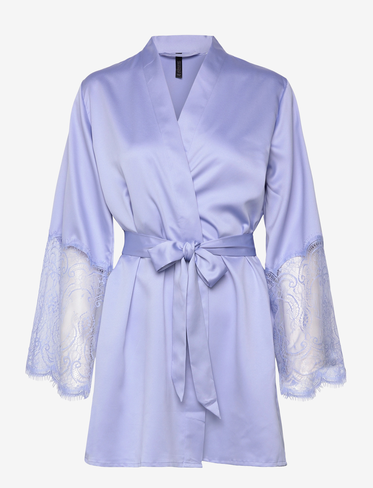Hunkemöller - Kimono Satin Lace - kimonos - baby lavender - 1