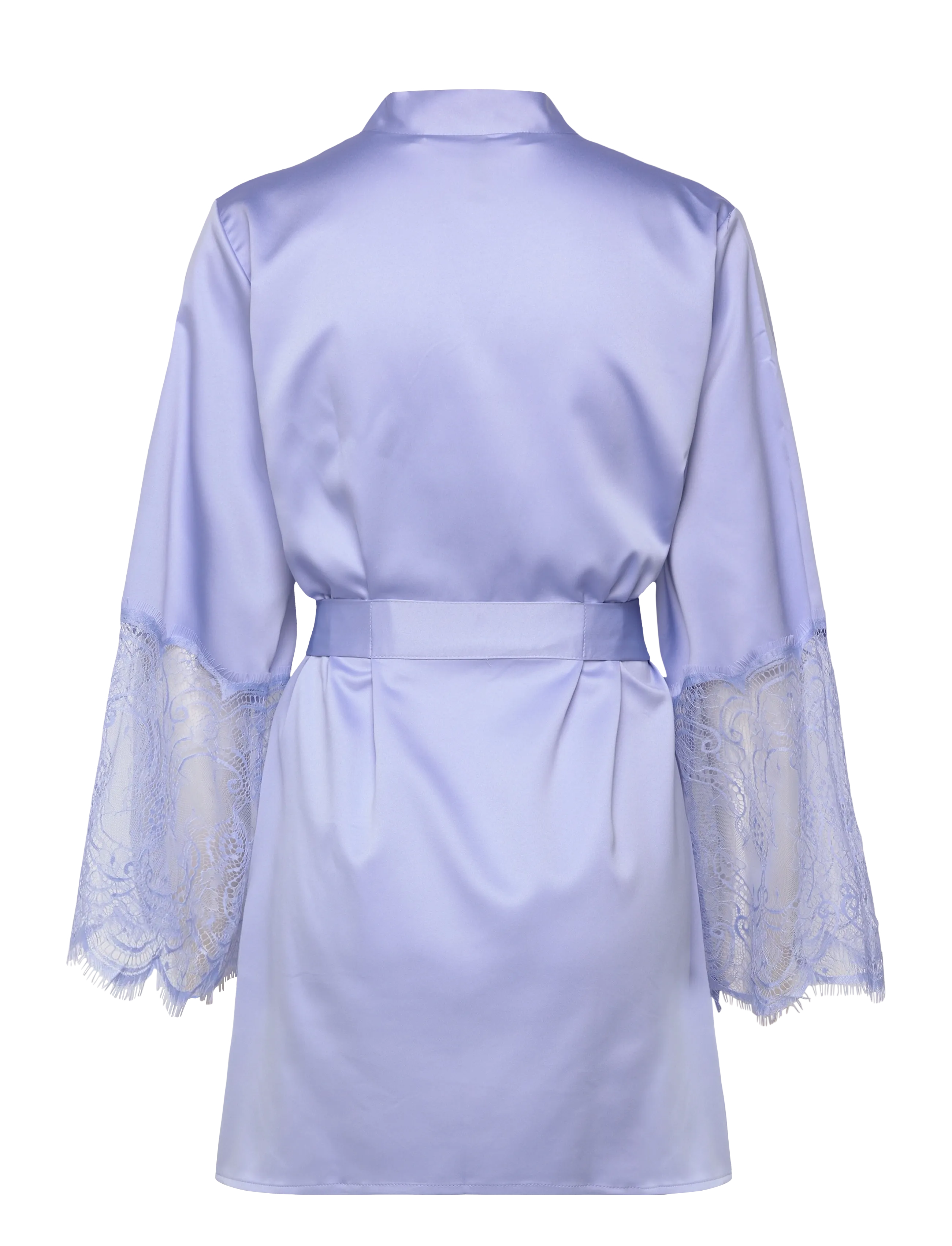 Hunkemöller - Kimono Satin Lace - baby lavender - 2