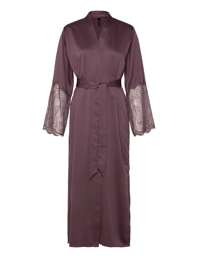 Hunkemöller - Kimono Long Satin Lace - kimonod - ephemera - 1