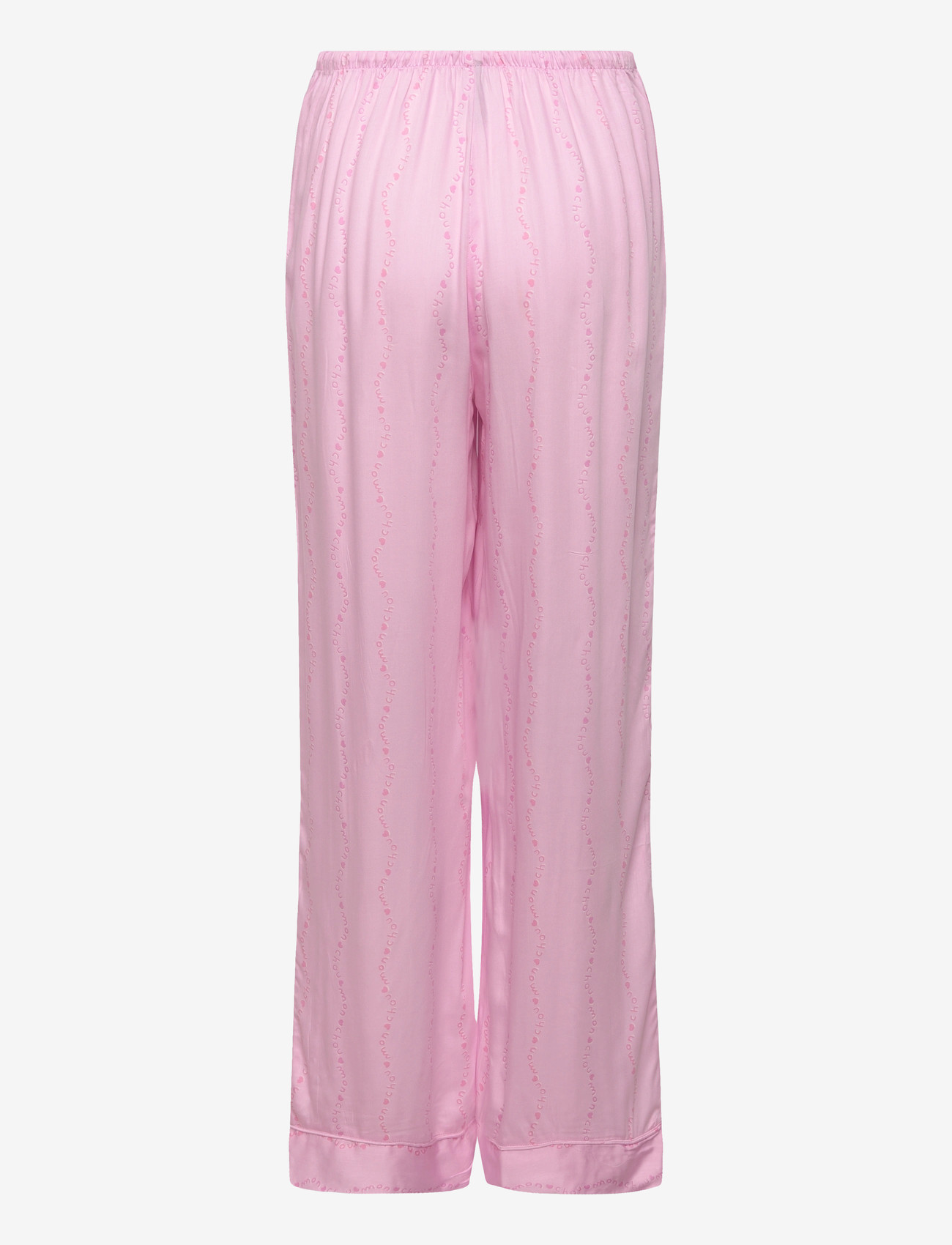 Hunkemöller - Pj Ls Tie Woven Monchou - pyjamas - pink lady - 4