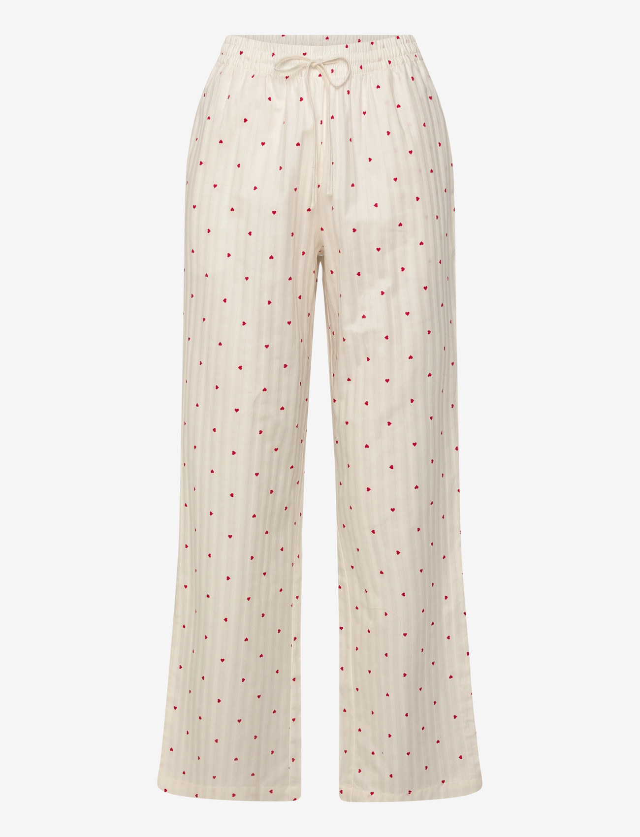 Hunkemöller - Pj Ls Co Jacquard Hearts - pyjamas - gardenia - 3