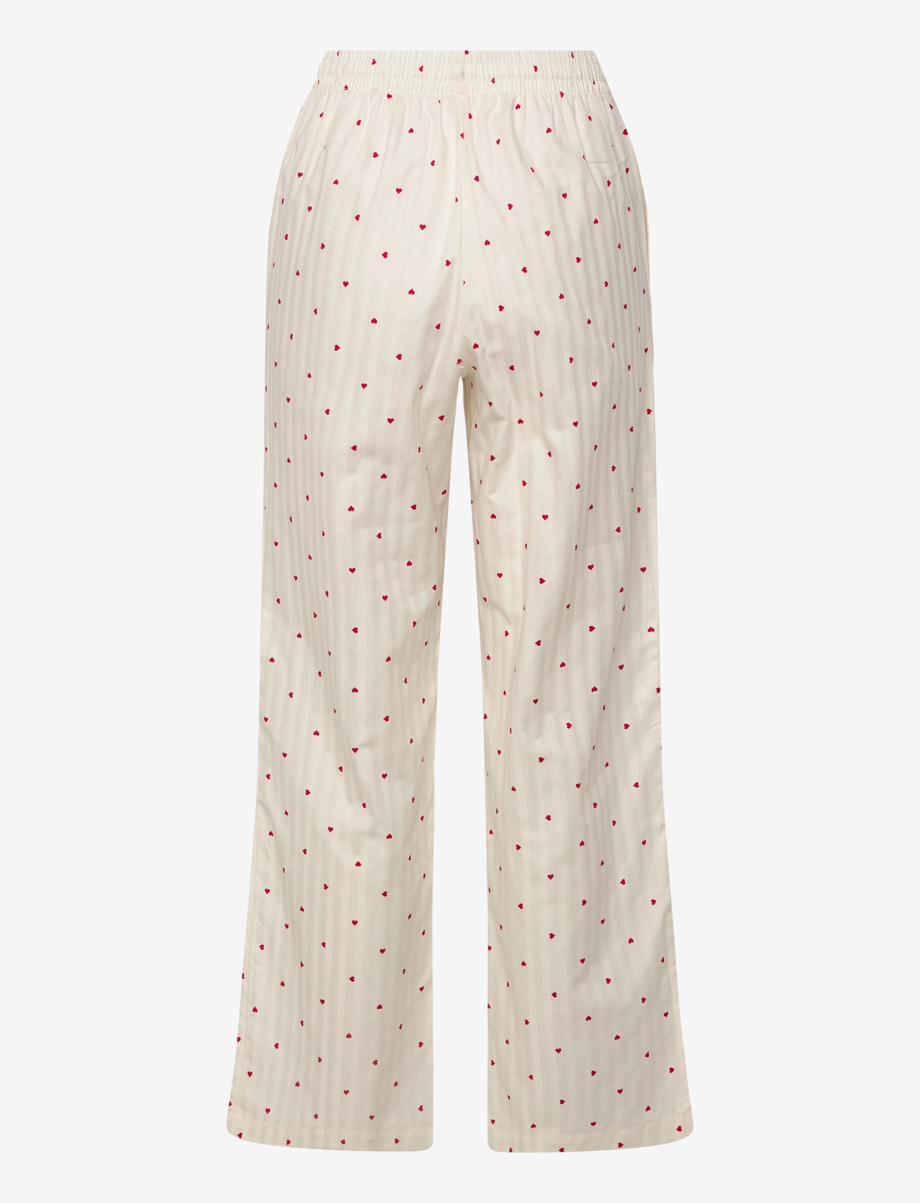 Hunkemöller - Pj Ls Co Jacquard Hearts - pyjamas - gardenia - 4