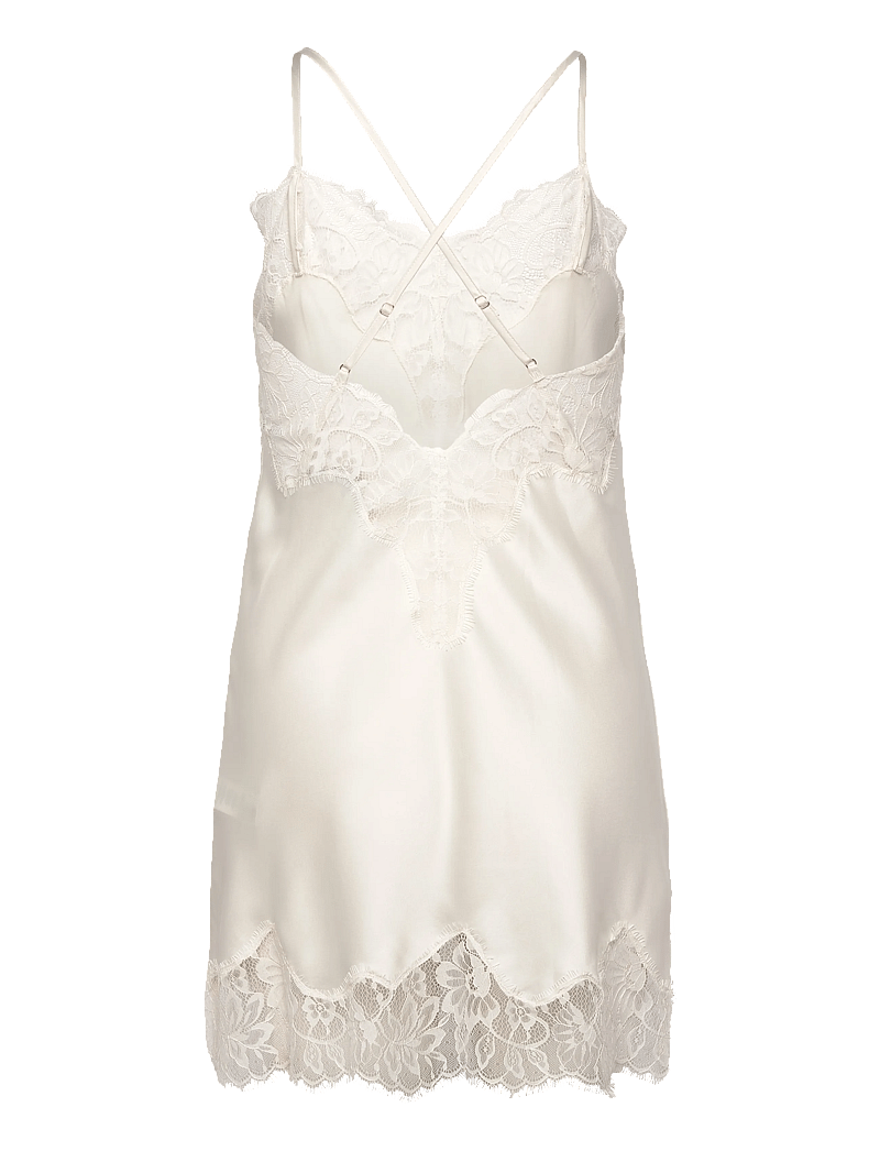 Hunkemöller - Sd Satin Lace Valerie - chemises de nuit - gardenia - 2