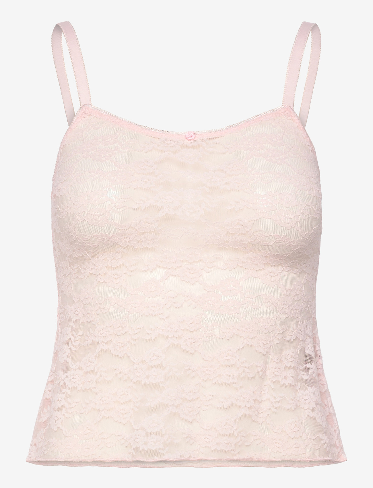 Hunkemöller - Cami Allover Lace - Överdelar - barely pink - 1