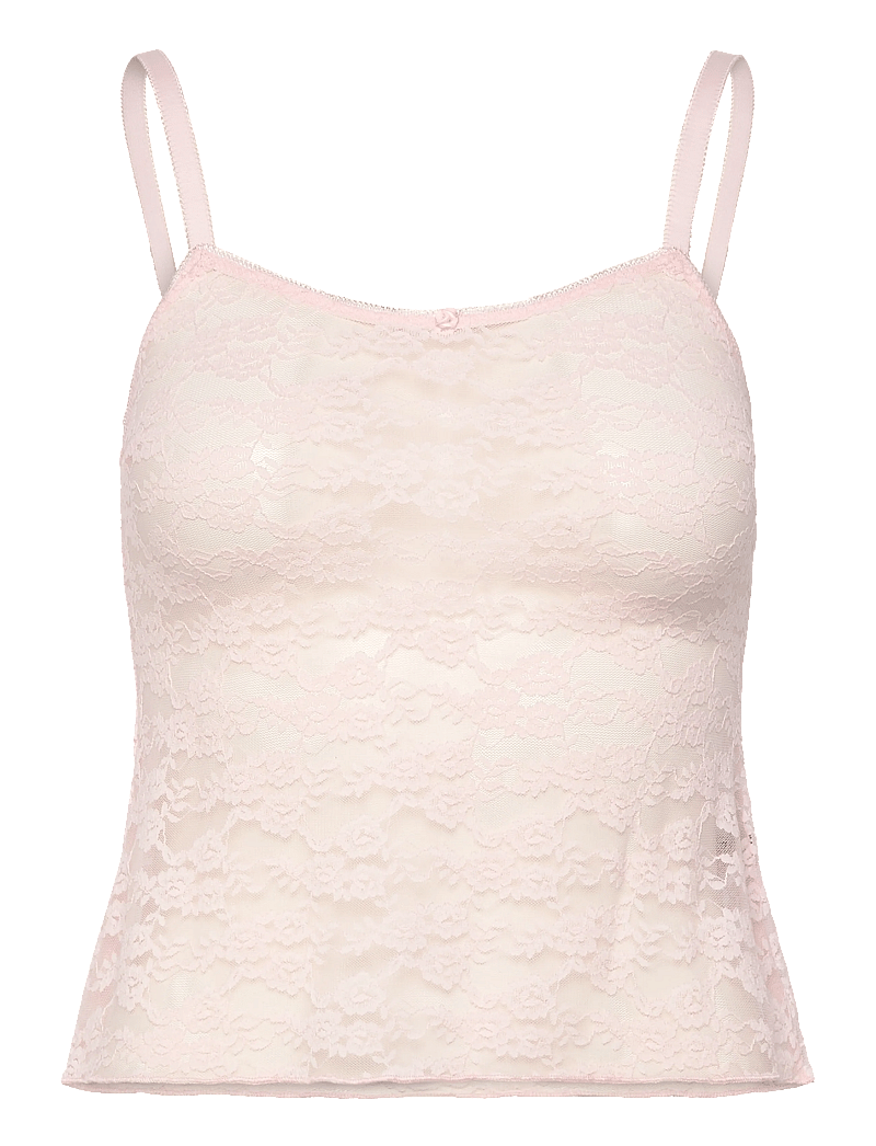 Hunkemöller - Cami Allover Lace - Överdelar - barely pink - 1