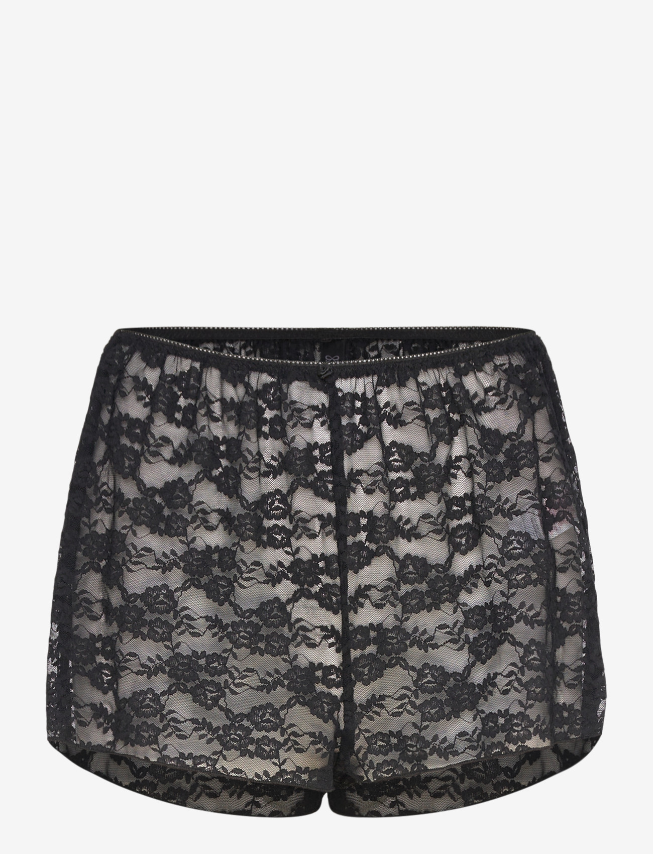 Hunkemöller - Short Allover Lace - shorts - caviar - 1
