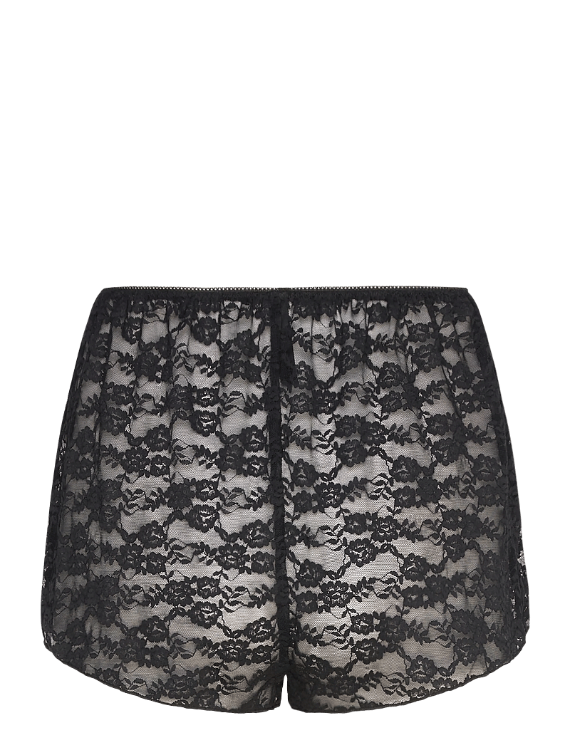 Hunkemöller - Short Allover Lace - shorts - caviar - 2