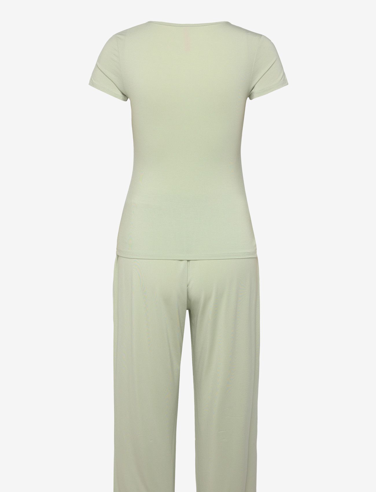 Hunkemöller - Pj Ss Pant Co Jersey Print - pyjamas - hkm green - 2