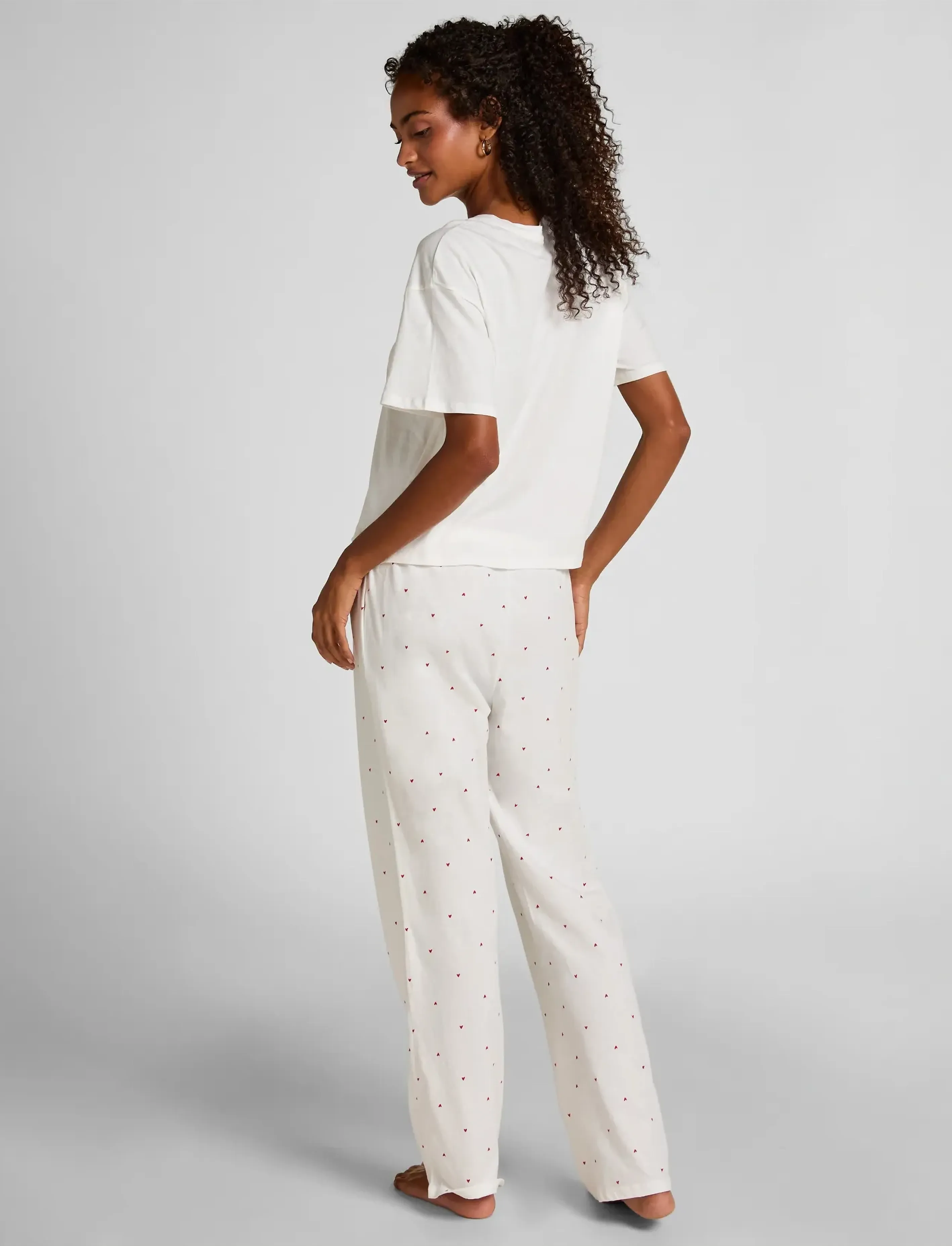 Hunkemöller Nightie Boxy R-Neck Bow pyjamas dam – bild 3