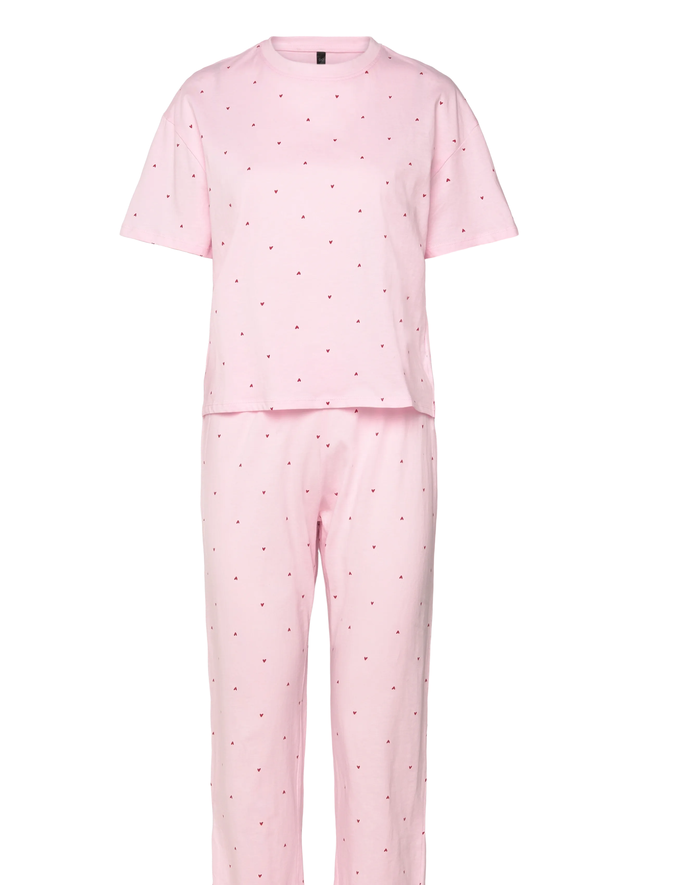 Hunkemöller Short Pointelle Hearts - Underkläder - TENDER TOUCH / pink/rose