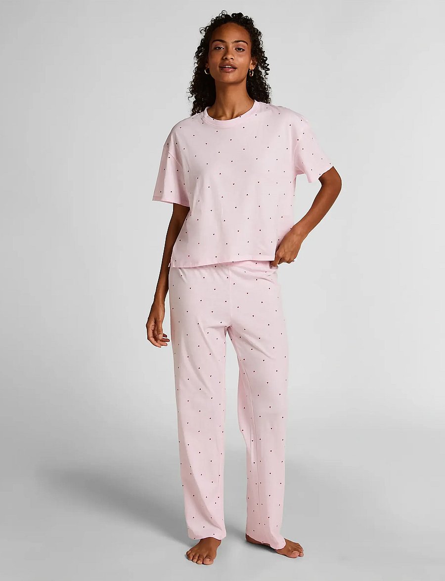 Hunkemöller - Nightie Boxy R-Neck Bow - pidžaamad - tender touch - 0