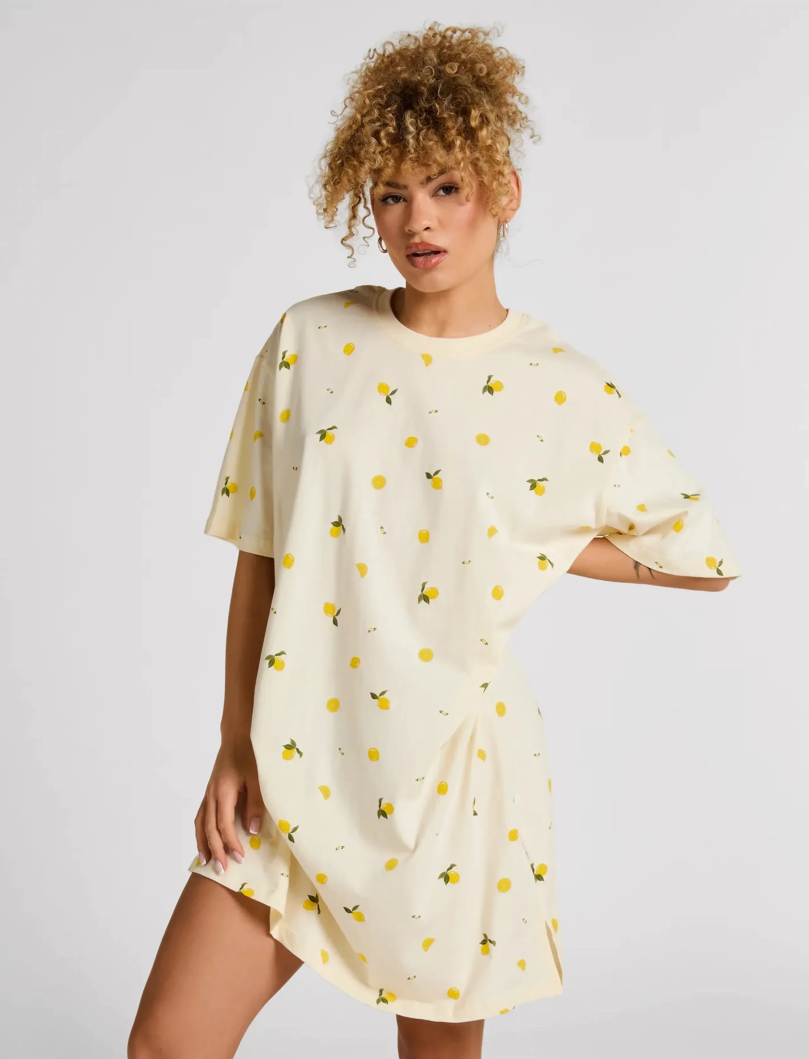 Hunkemöller Sd Jersey Lace Bow - Hunkemöller - WINTER WHITE / yellow