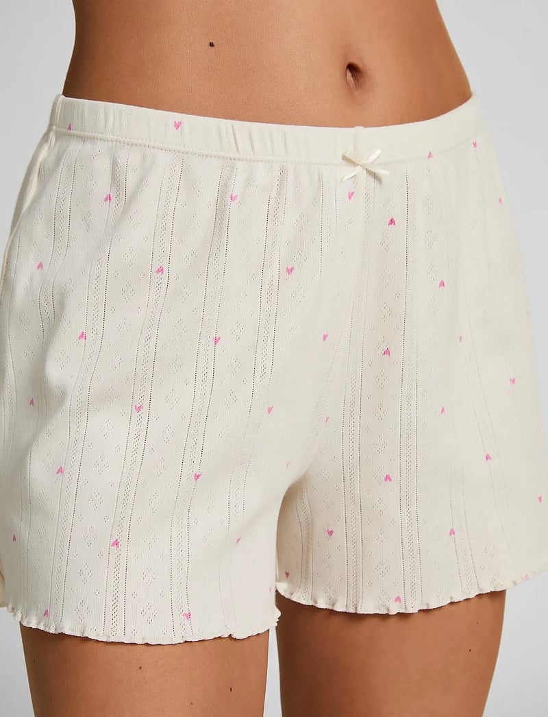 Hunkemöller - Sd Satin Lace Miri - shorts - gardenia - 3